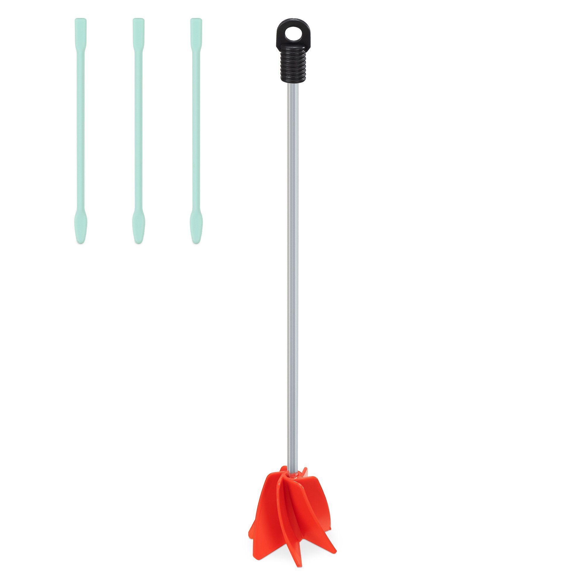 HEIBTENY Epoxidharz Rührer 300mm - Mischpaddel Für Bohrmaschine Mit 1/4" Schaft