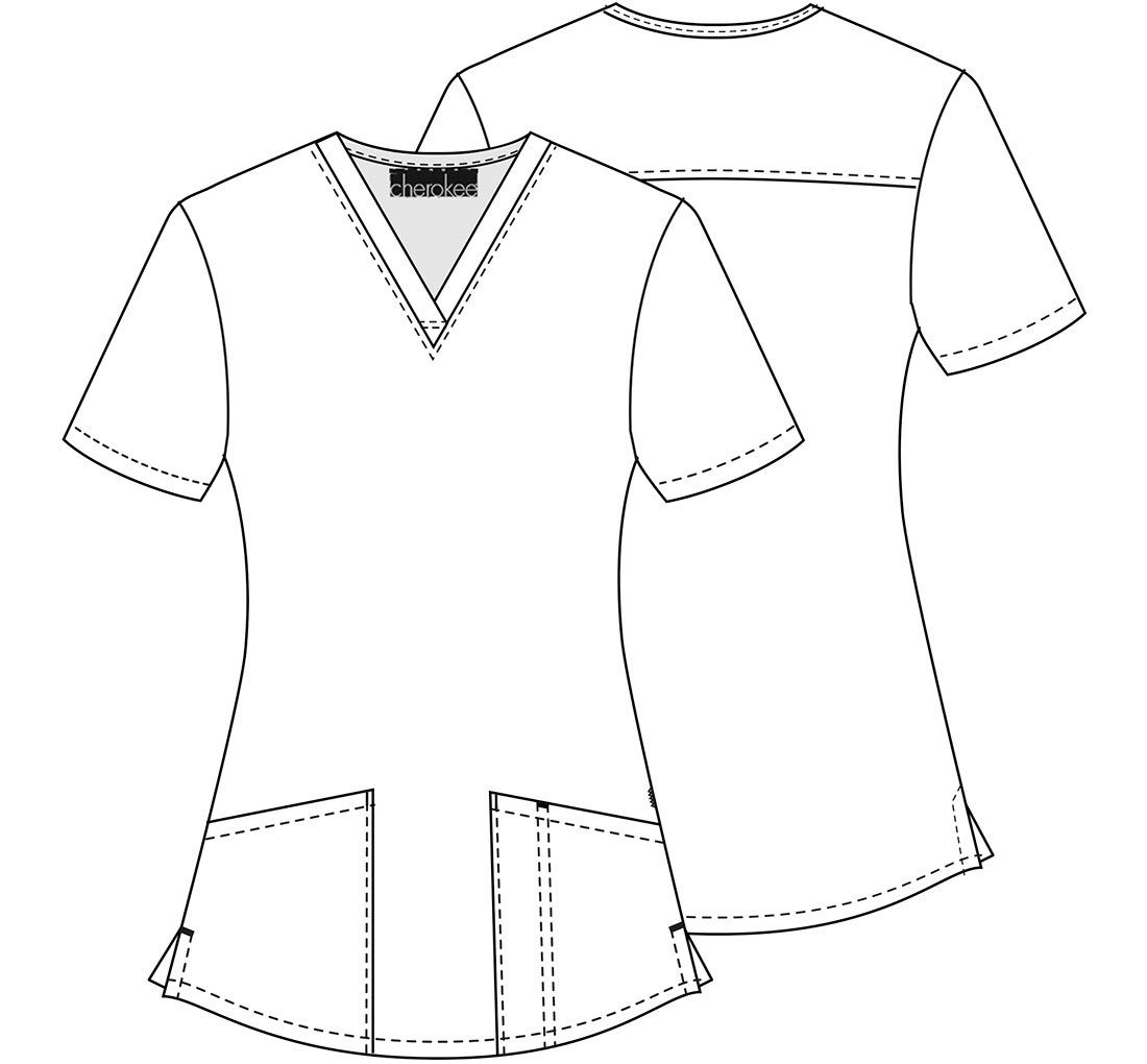Cherokee Funktionsbluse Bunt bedruckter Damen Kasack "Toothicorn Magic" Kasack mit Motiv