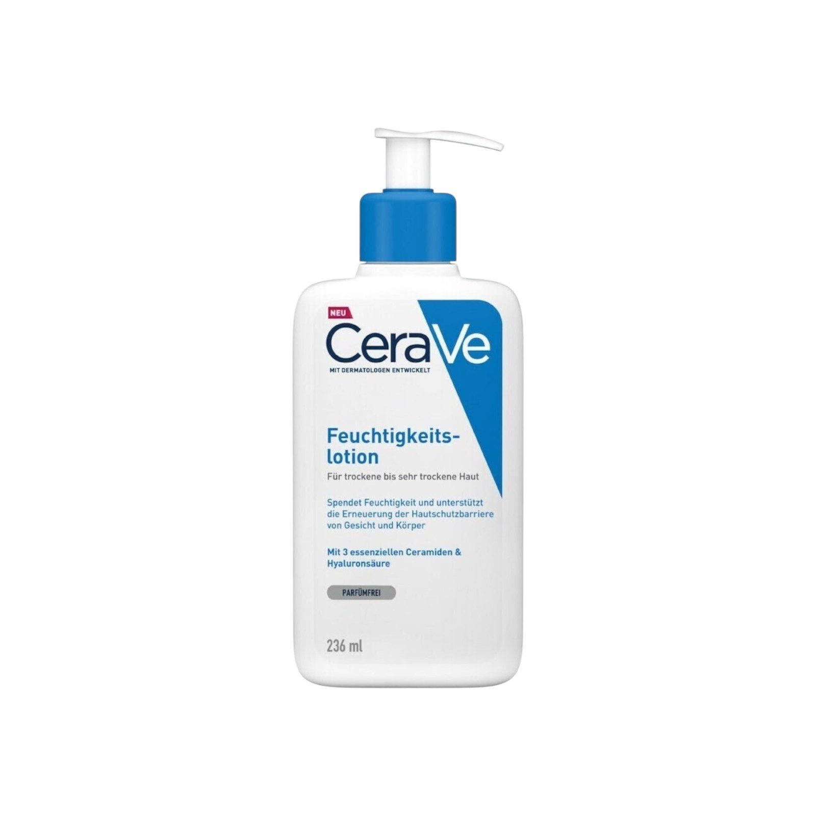 Cerave Feuchtigkeitscreme Feuchtigkeitslotion, enthält Hyaluron und essenzielle Ceramide