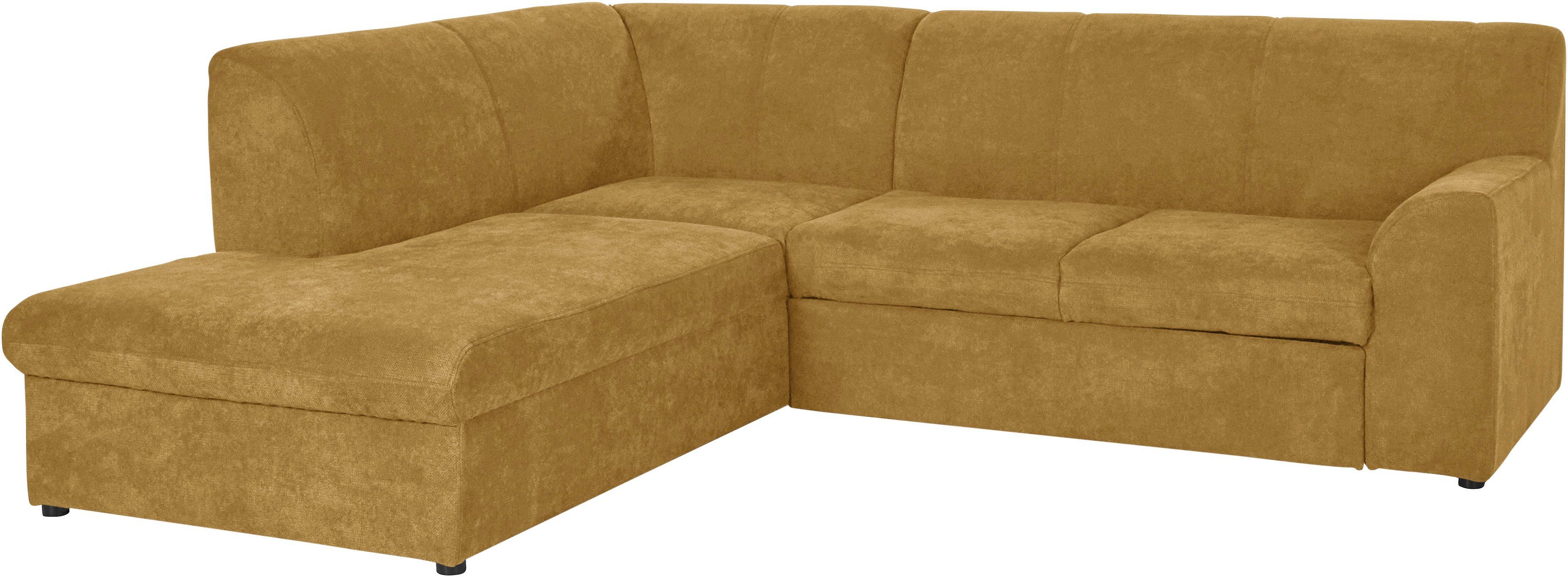 DOMO collection Ecksofa "Topper zeitlos elegant, kompakte Stellmaße, OTTOs günstig online kaufen