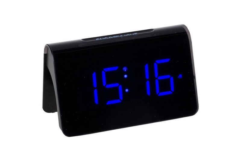 TFA Dostmann Радио-будильник часы digitaler Будильники ICON TFA 60.2543, schwarz, mit LED Leuchtziffern