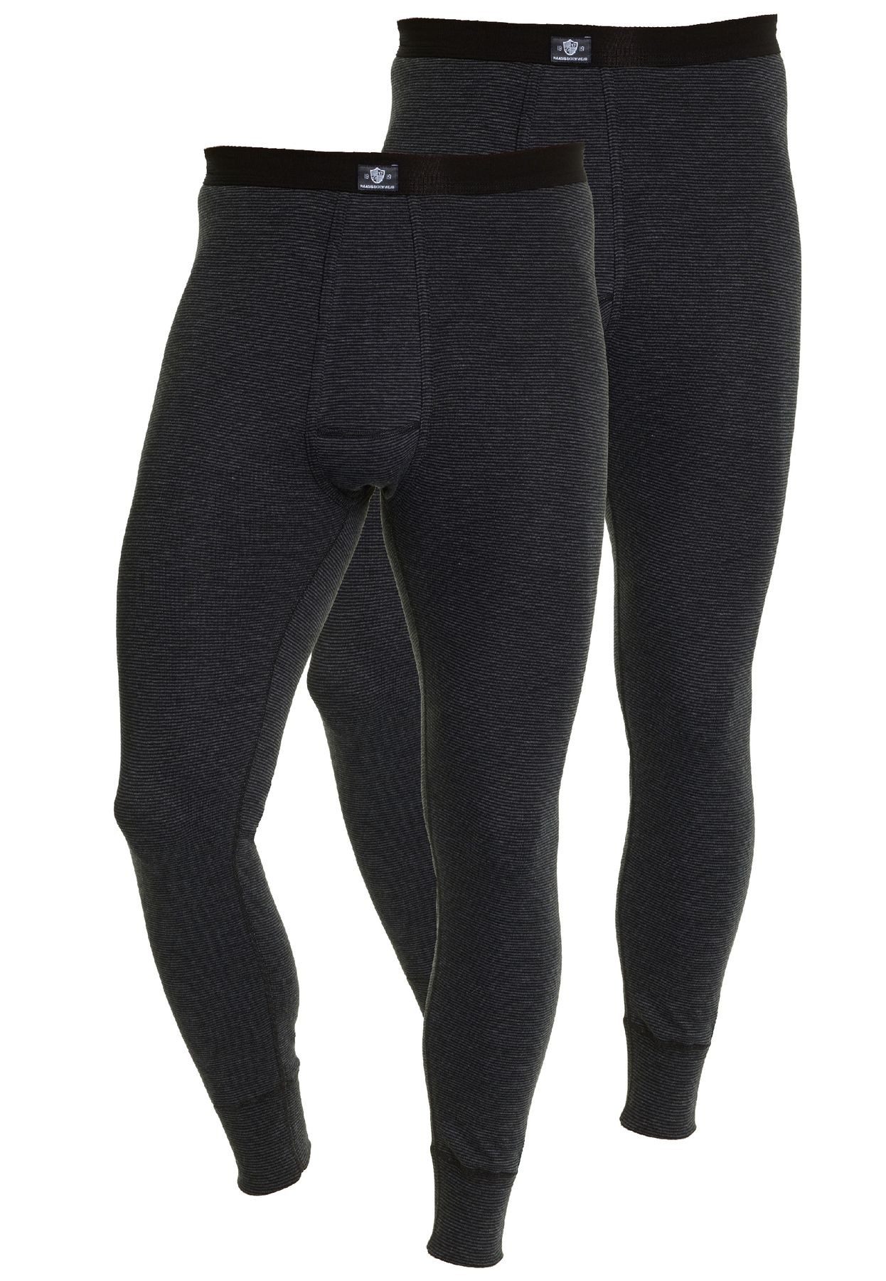 Lange Unterhose Herren Hose lang m. Eingriff Clima Comfort 77293071-schwarz