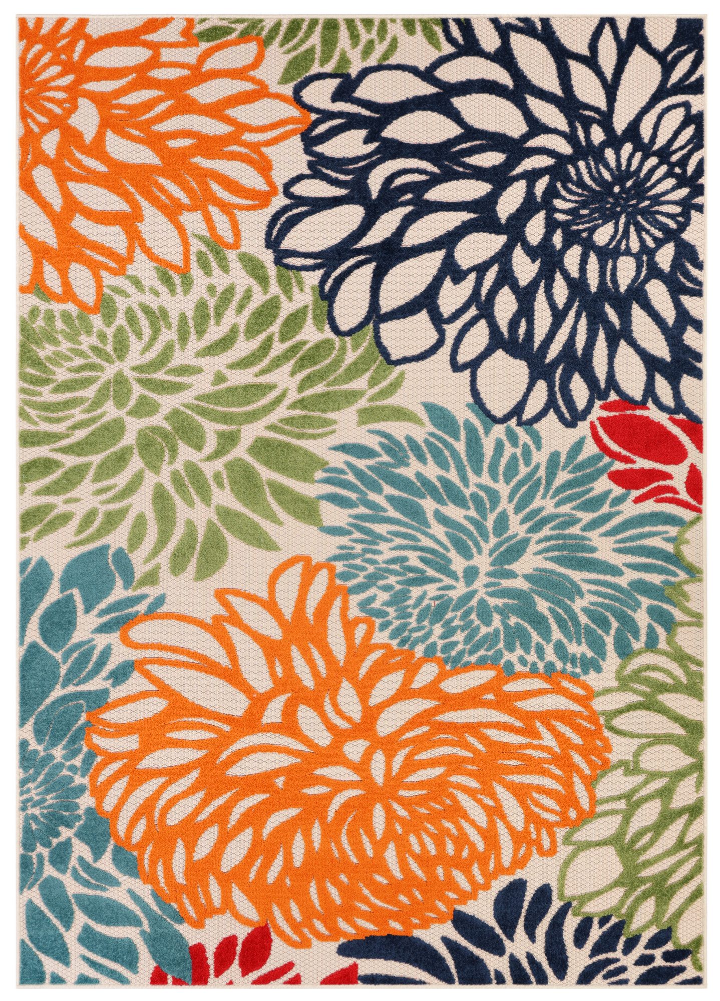 Tapiso Outdoorteppich PATIO, rechteckig, Höhe: 6 mm, In- & Outdoorteppich, Pflegeleicht für Garten, Terrasse, Balkon, Küche