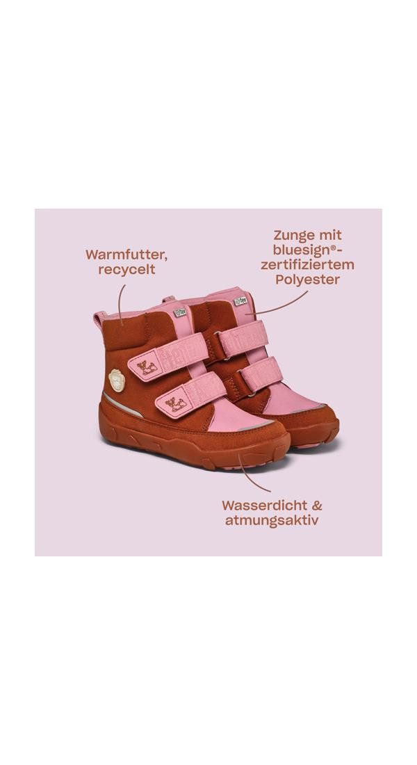 Affenzahn Vegan Comfy Winterstiefel wasserdicht und warm gefüttert