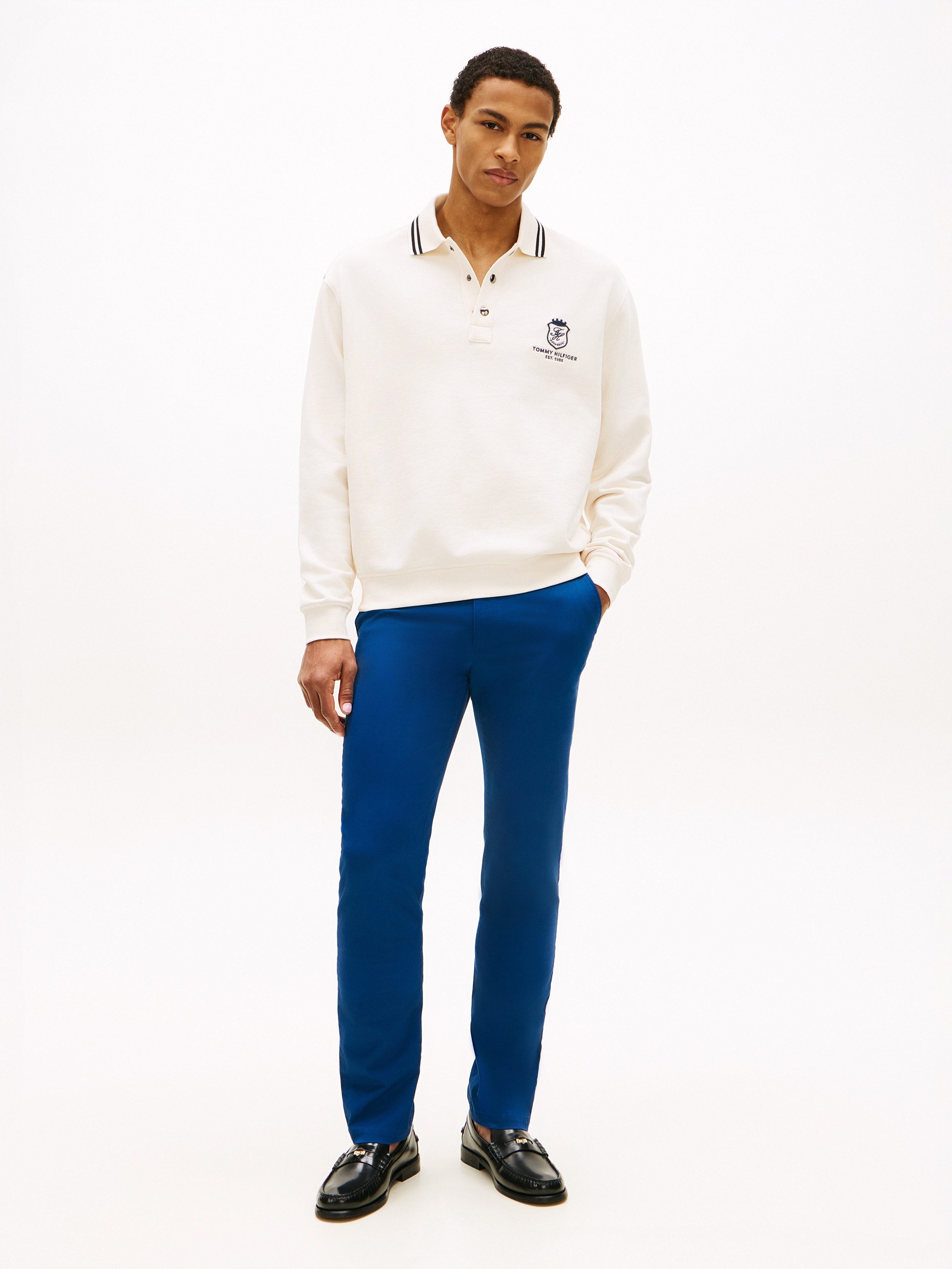 Tommy Hilfiger Chinohose DENTON ESSENTIAL Gerades Bein, Schlichte Optik – Bild 3 von 5