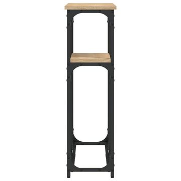furnicato Beistelltisch Konsolentisch Sonoma-Eiche 90x22,5x75 cm Holzwerkstoff