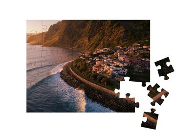 puzzleYOU Puzzle Sonnenuntergang auf der Insel Madeira, 48 Puzzleteile, puzzleYOU-Kollektionen Portugal