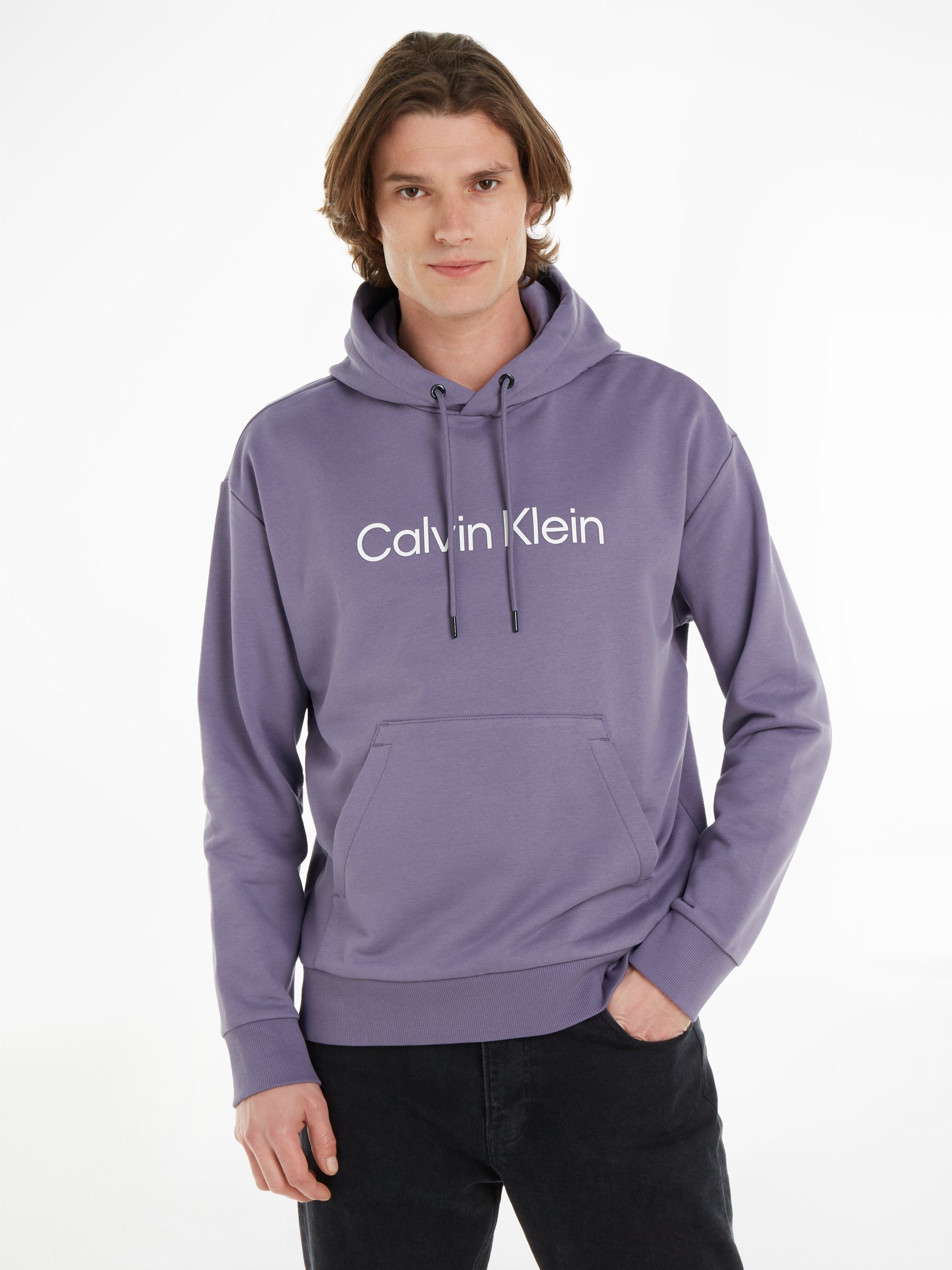 Calvin Klein Kapuzensweatshirt HERO LOGO COMFORT HOODIE mit Logoschriftzug Cadet