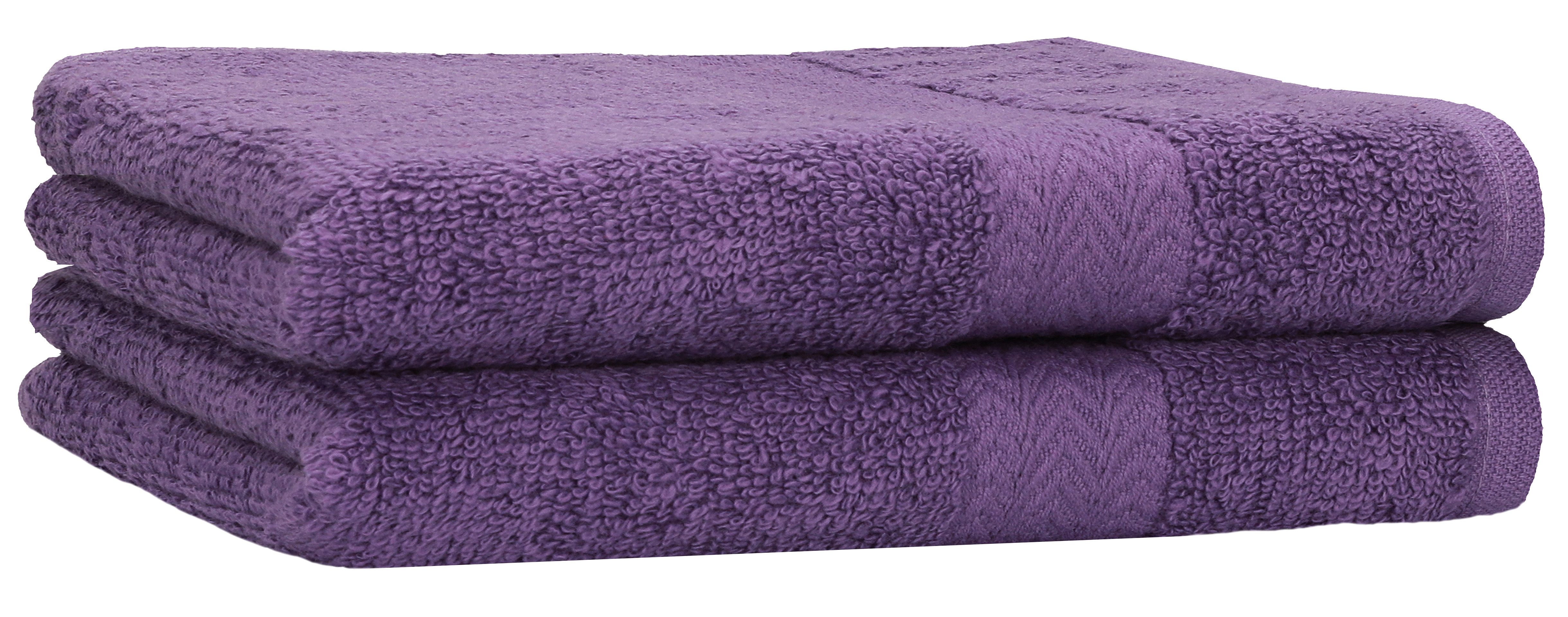 Betz Badetuch 2 Stück Duschtücher Duschtuch Set Größe 70x140 cm, Baumwolle (Set, 2-St)