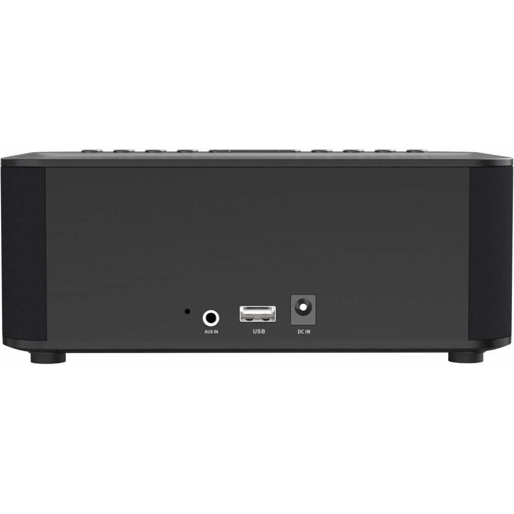 Kenwood Kenwood CR-ST40-DAB-B Uhrenradio mit Bluetooth Uhrenradio (DAB+ und FM RDS-Tuner, Bluetooth Audio-Streaming, DAB+ und FM RDS-Tuner)