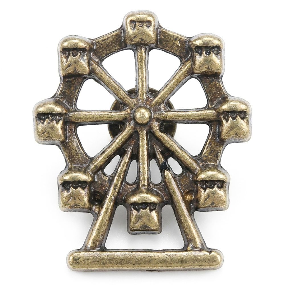 Anstecknadel Pin Riesenrad altgold