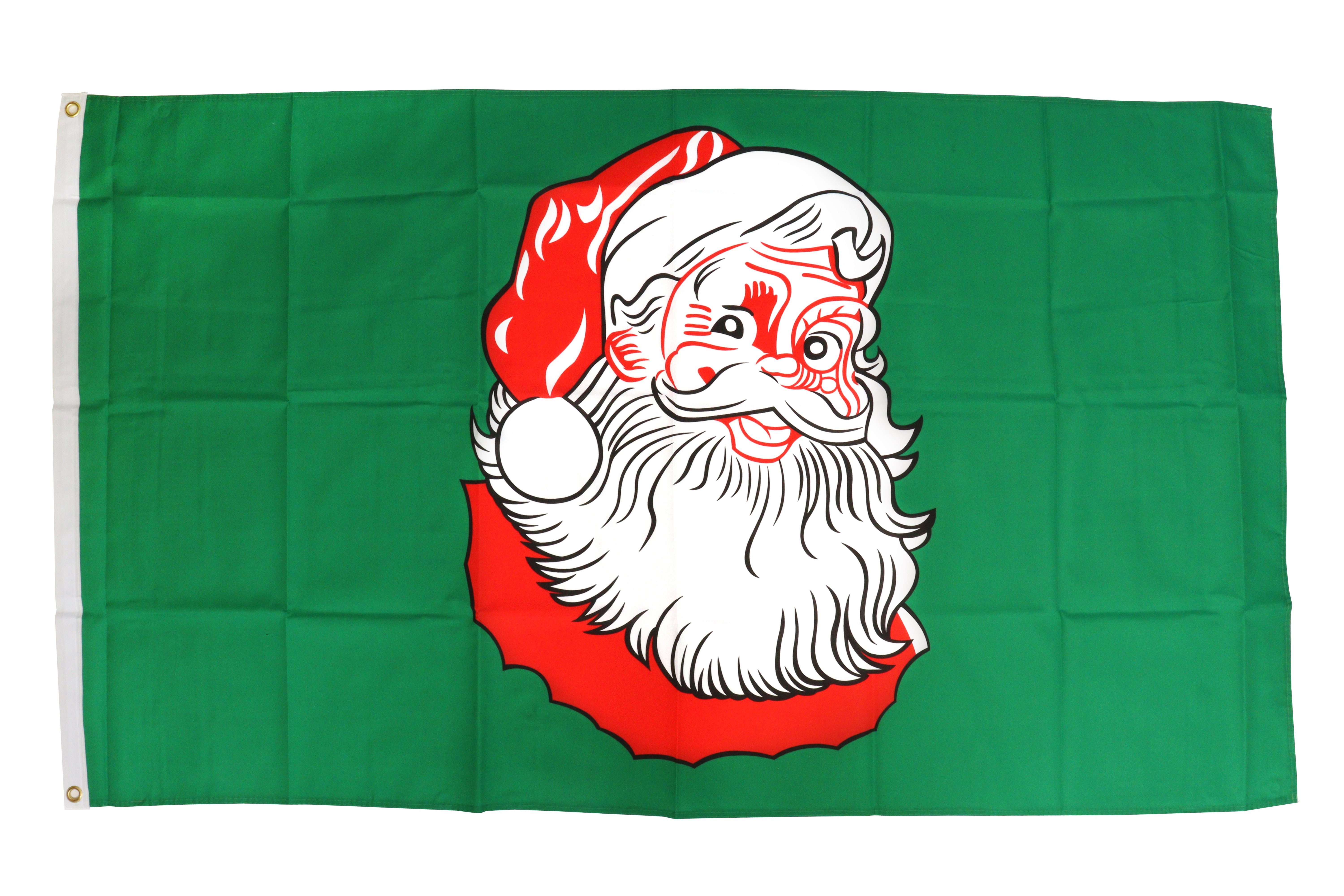 ELLUG Flagge »große Fahne Flagge Weihnachtsmann Nikolaus Santa Claus  90*150cm Frohe Weihnachten Weihnachtsdeko Hissfahne Hissflagge mit Ösen für  Fahnenmast« online kaufen | OTTO