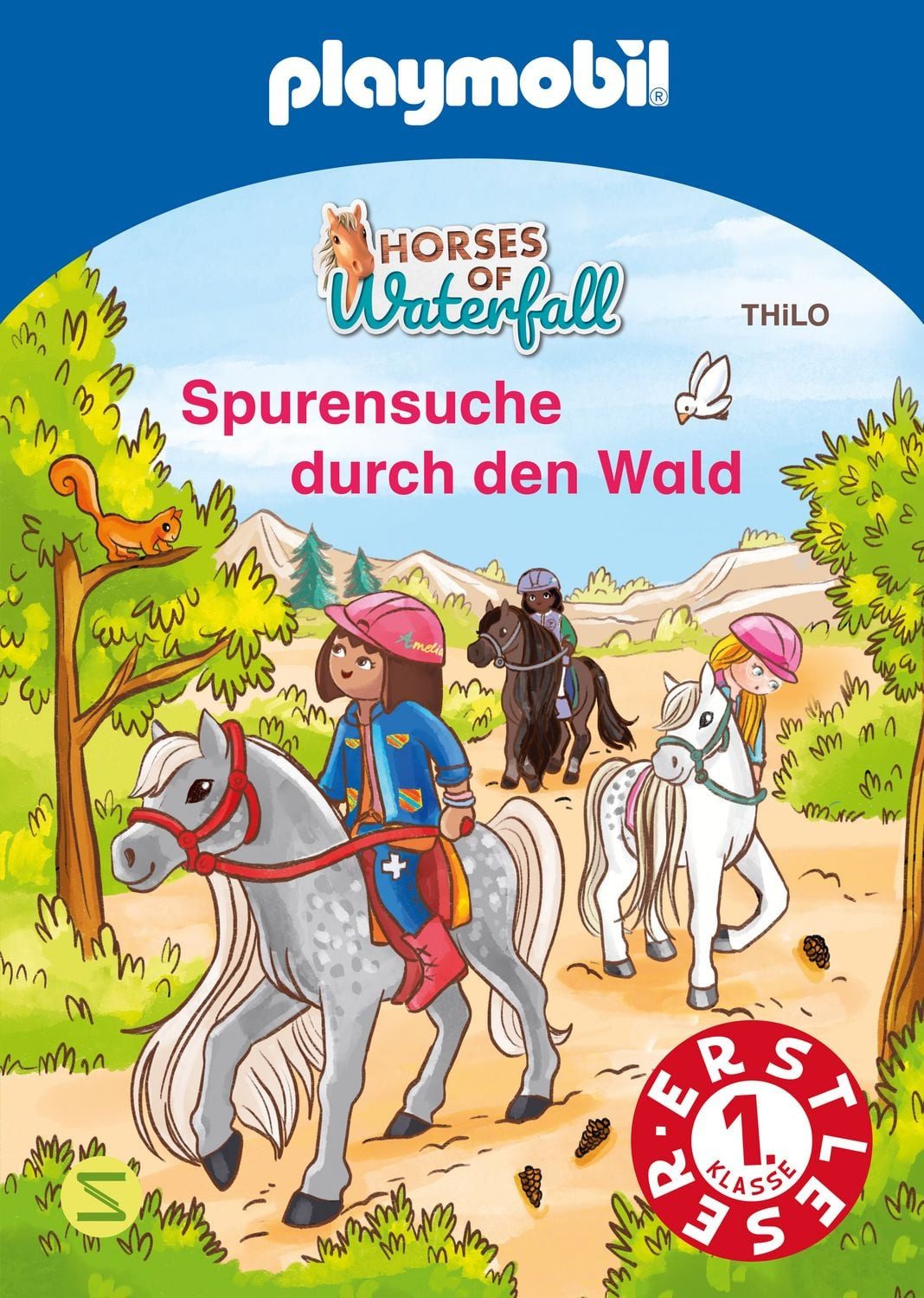 Kinderbuch PLAYMOBIL Horses of Waterfall. Spurensuche durch den Wald Erstleser mi Thilo