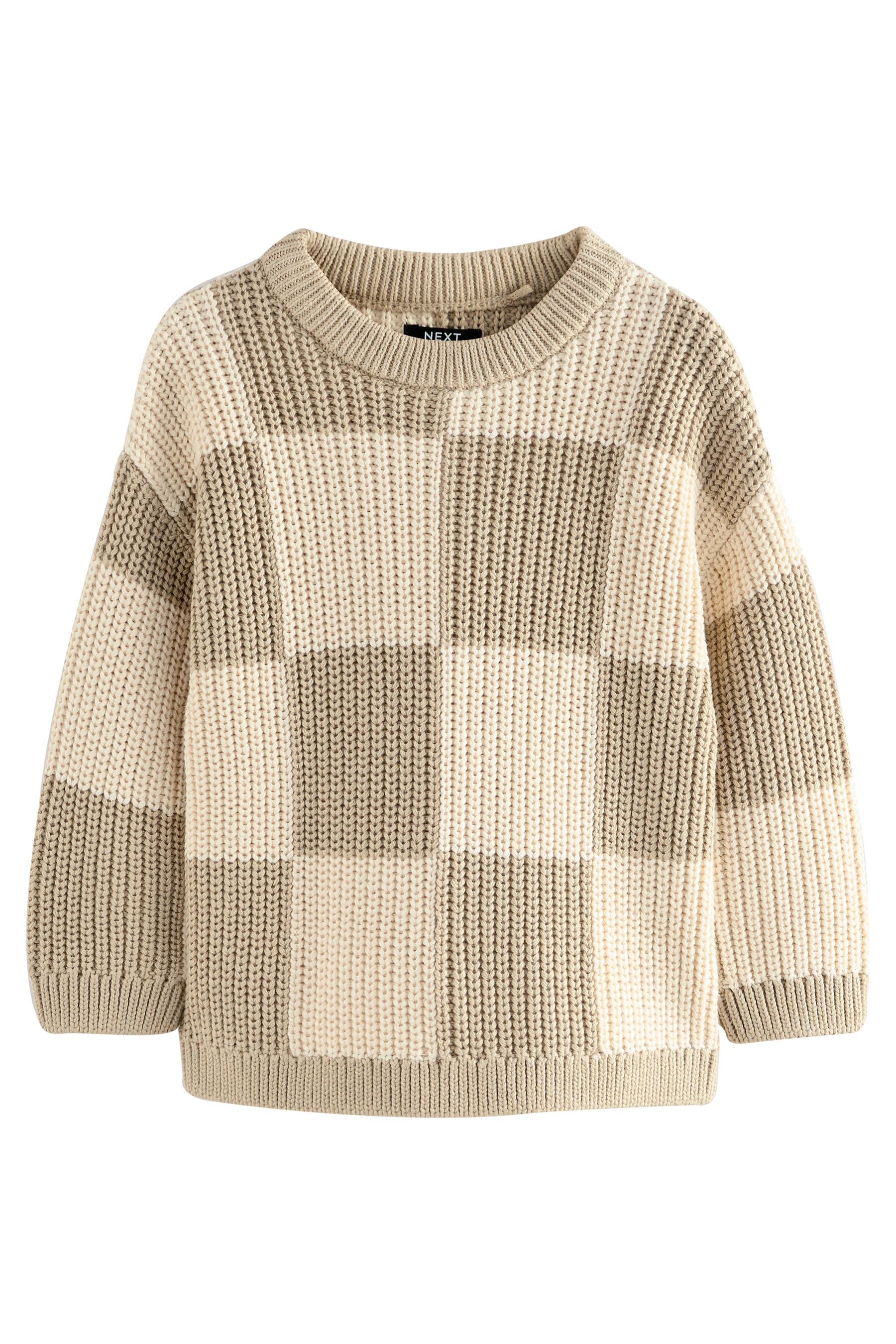 Next Strickpullover Gestrickter Rundhalspullover (1-tlg) günstig online kaufen