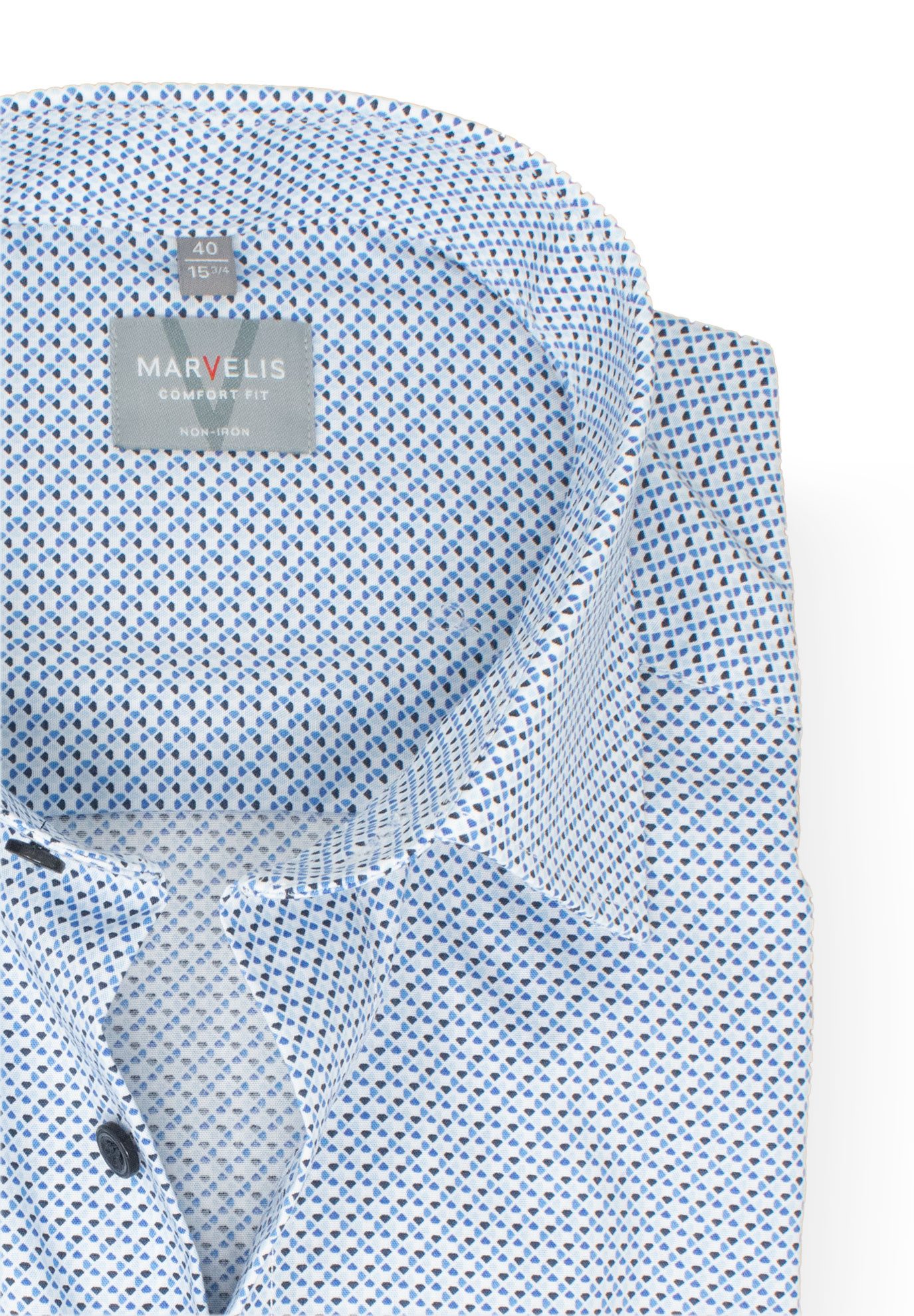 MARVELIS Businesshemd Comfort Fit bequeme Schnittführung günstig online kaufen