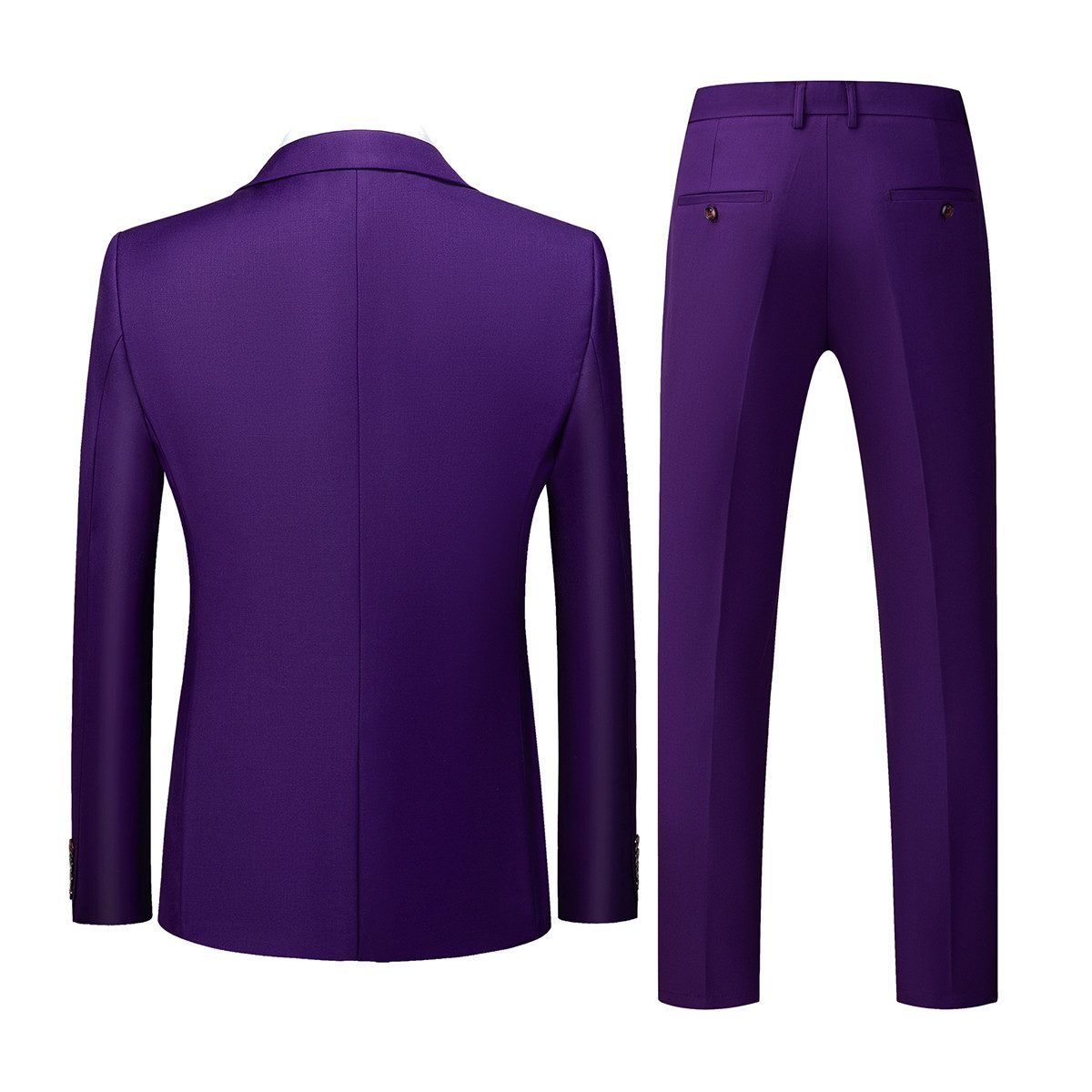 Allthemen Anzug (3 tlg) Herren Slim Fit Hochzeitsanzug komplett eleganter A günstig online kaufen