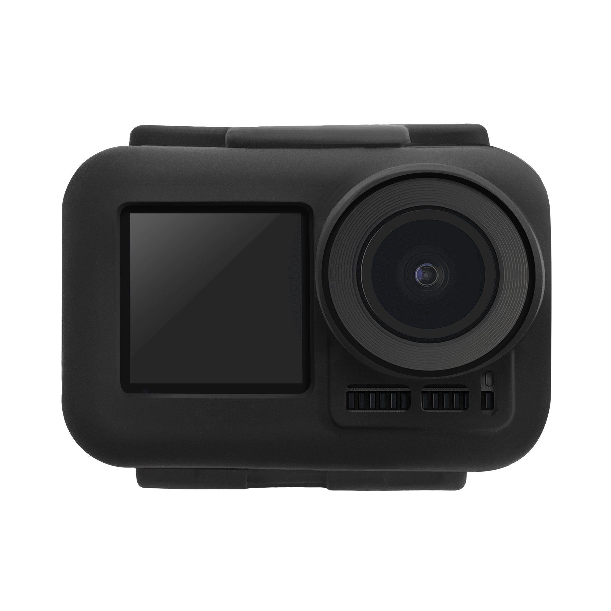 Drohne für (Kamera kwmobile Schutzhülle Action Cover Osmo - in Silikon Tasche DJI Schwarz) Hülle 1 Zubehör