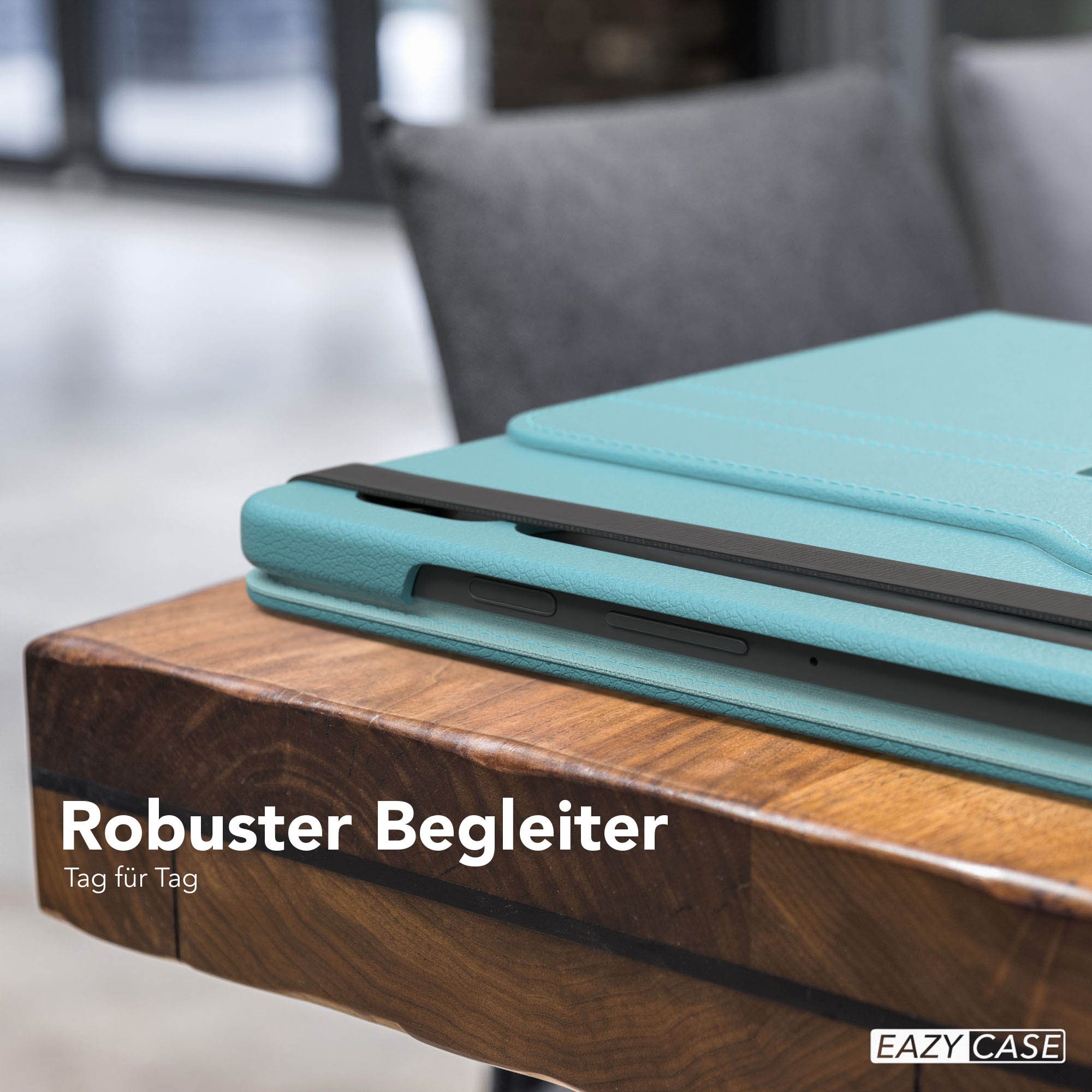 EAZY CASE Tablet-Hülle Rotationcase für Samsung Galaxy Tab S10 Lite 10,9 Zoll, Schutzasche für Tablets Flipcase Hülle Kratzschutz Displayschutz Blau – Bild 2 von 5