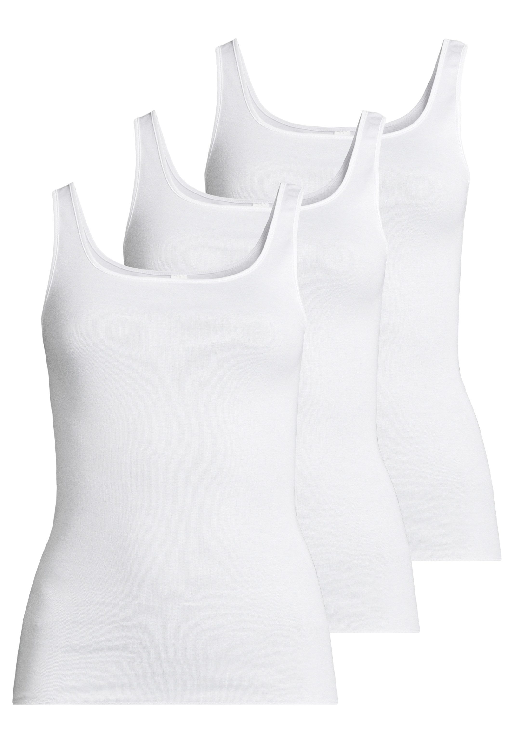 Nina Von C. Unterhemd 3er Pack Fine Cotton (Spar-Set, 3-St) Unterhemd / Top - Baumwolle - Atmungsaktiv