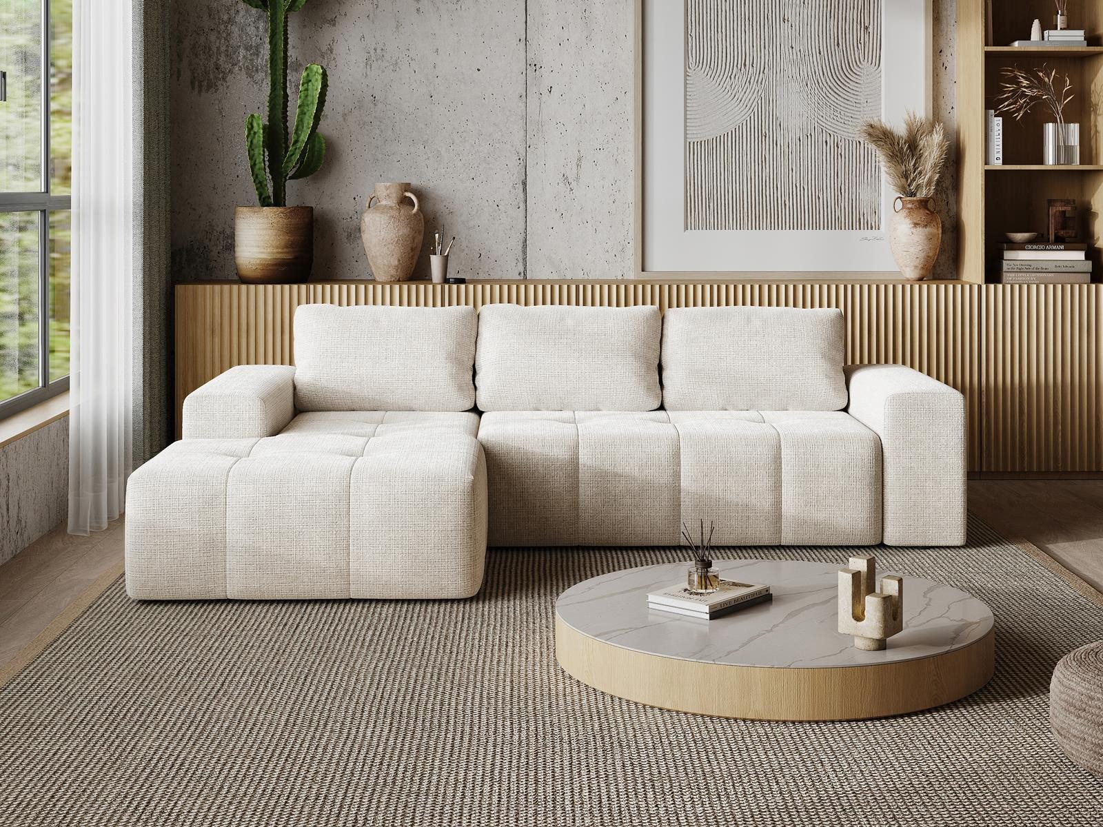 Compleo Ecksofa L form, Modern Couch, günstig online kaufen