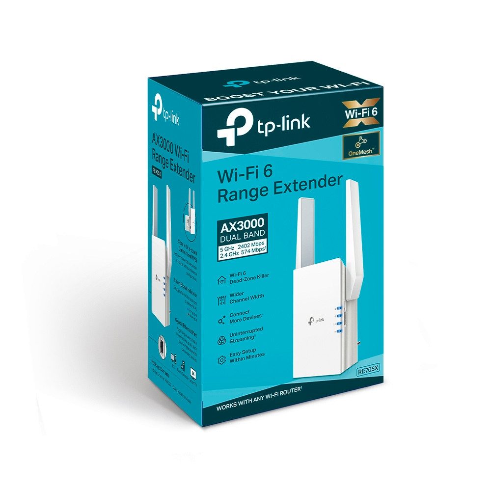 tp-link RE705X Reichweitenverstärker, Gigabit-Ethernet-Port – Bild 4 von 4