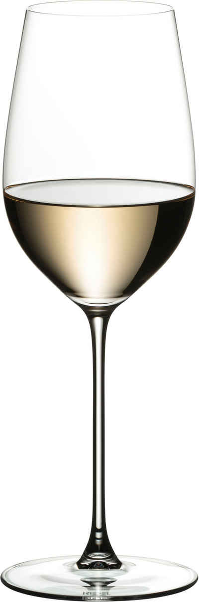 RIEDEL THE WINE GLASS COMPANY Weißweinglas Veritas, Kristallglas, Made in Germany, 409 ml, 2-teilig
