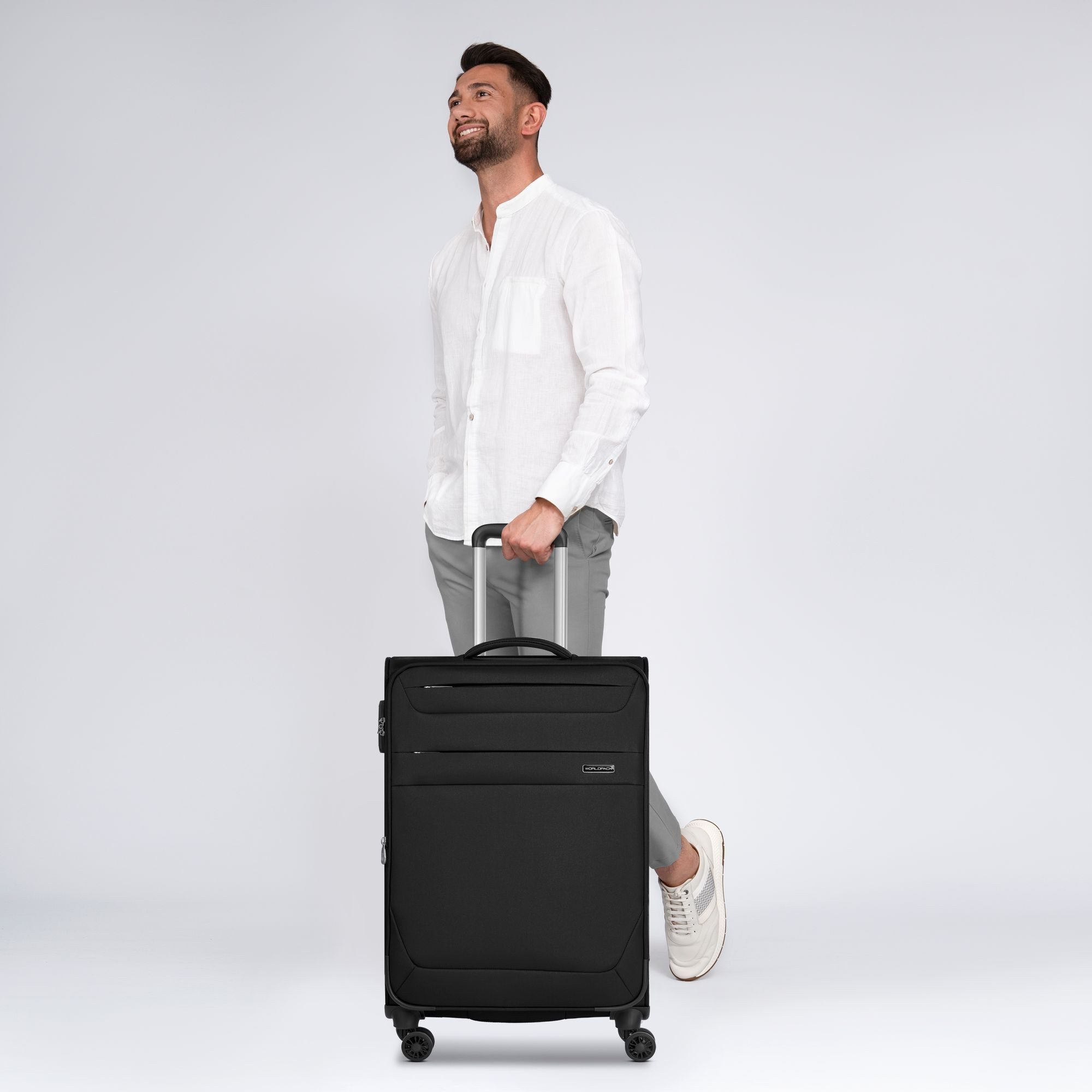 WORLDPACK Weichgepäck-Trolley Chicago, 4 Rollen, Polyester günstig online kaufen