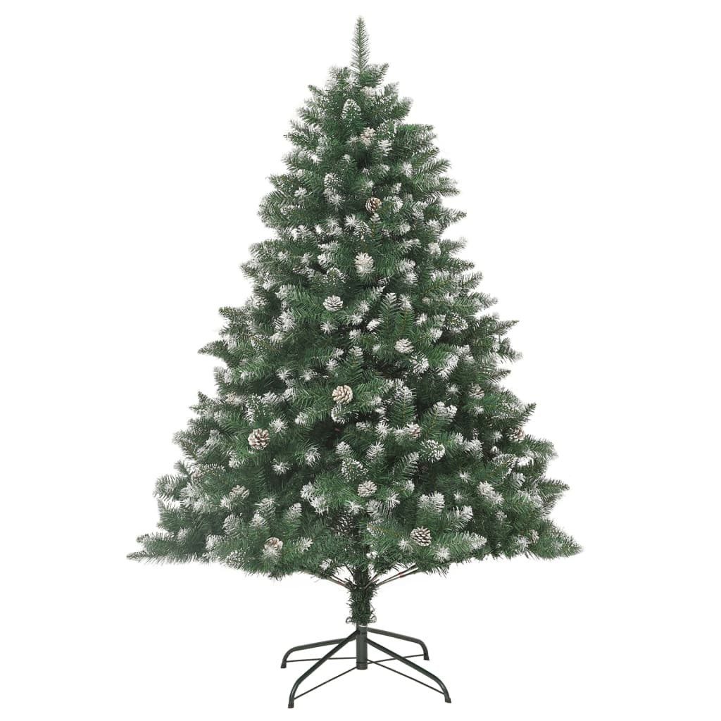 vidaXL Künstlicher Weihnachtsbaum Künstlicher Weihnachtsbaum mit Ständer 180 cm PVC