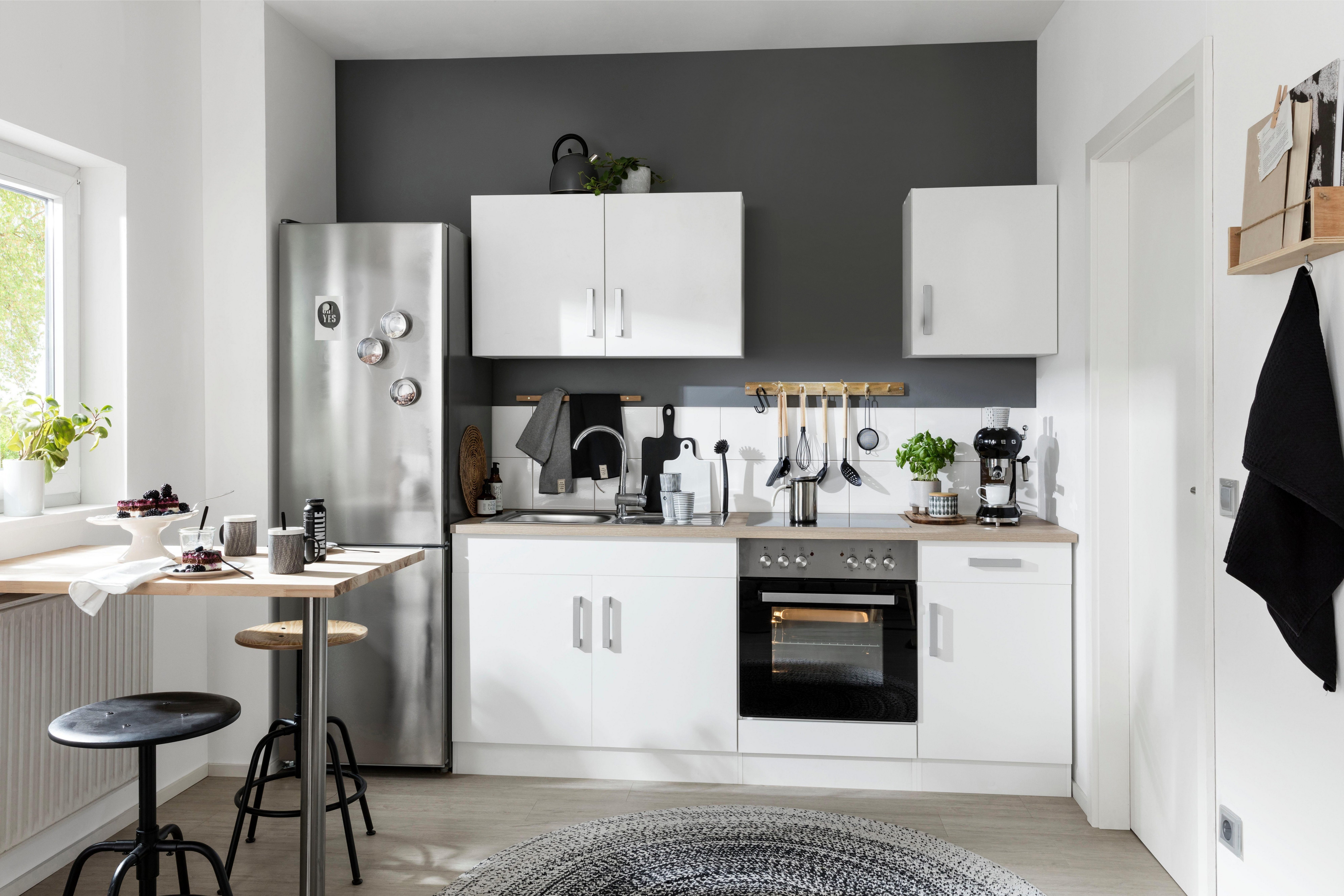 KOCHSTATION Küchenzeile KS-Gera, Breite 210 cm, günstig online kaufen