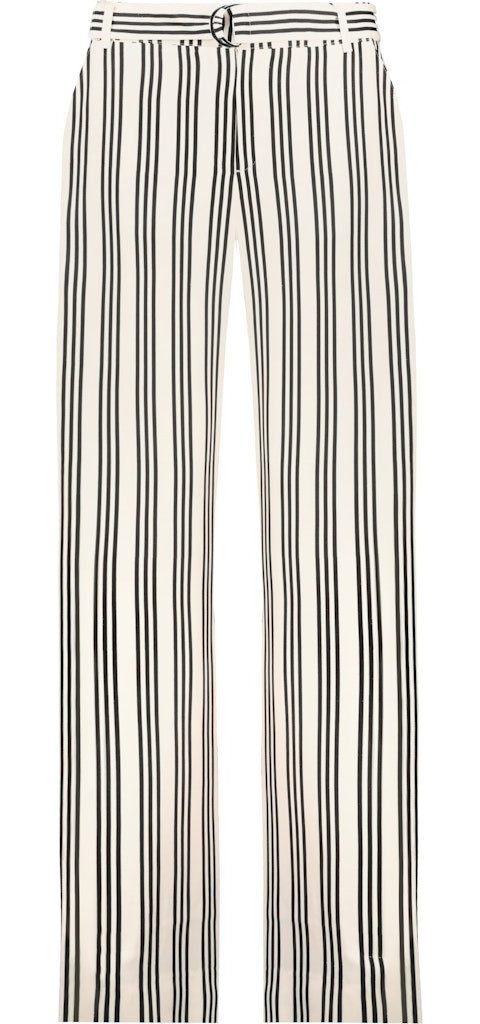 2-in-1-Hose Hose mit Streifen schwarz gemustert