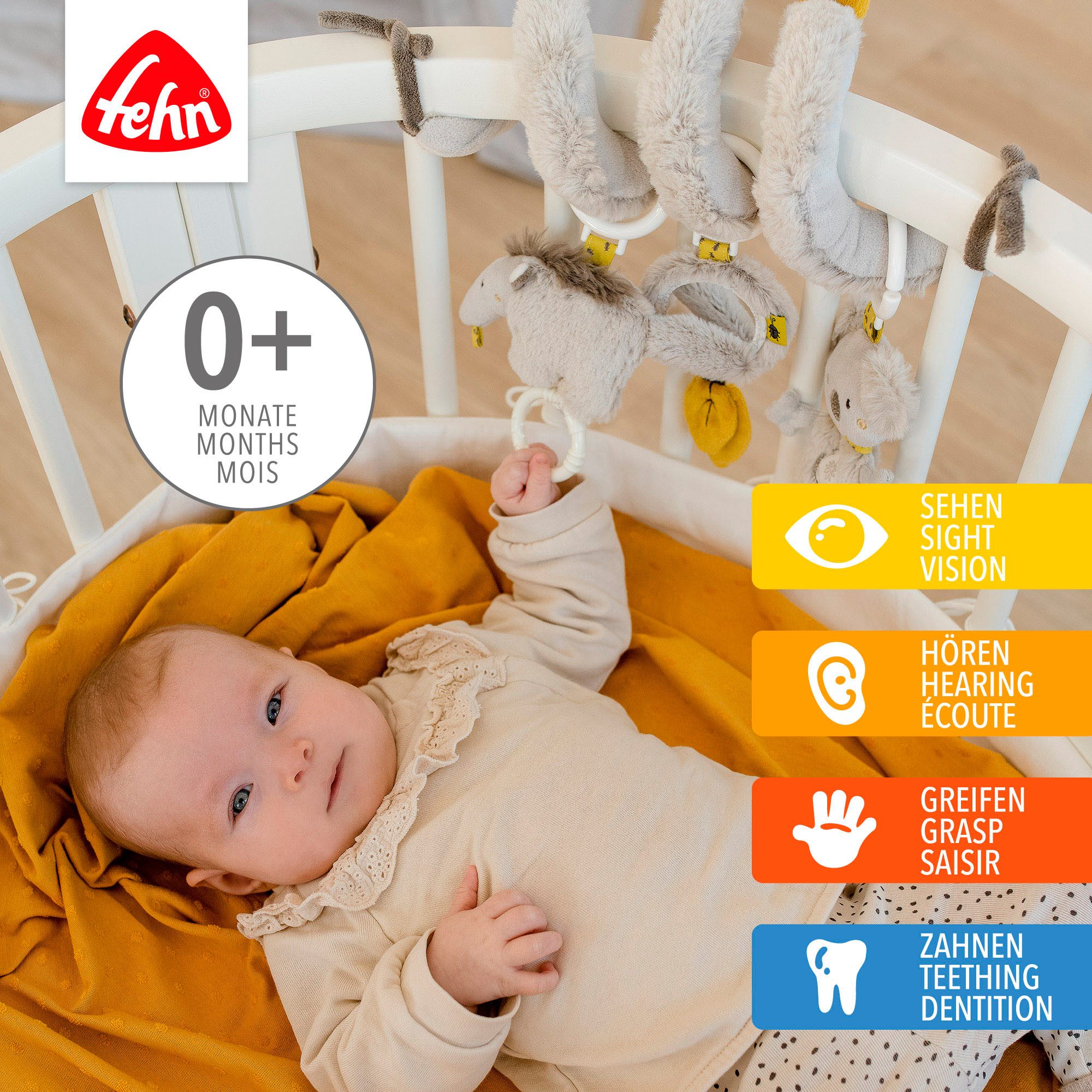 Fehn Greifspielzeug Australia, Activity-Spirale günstig online kaufen