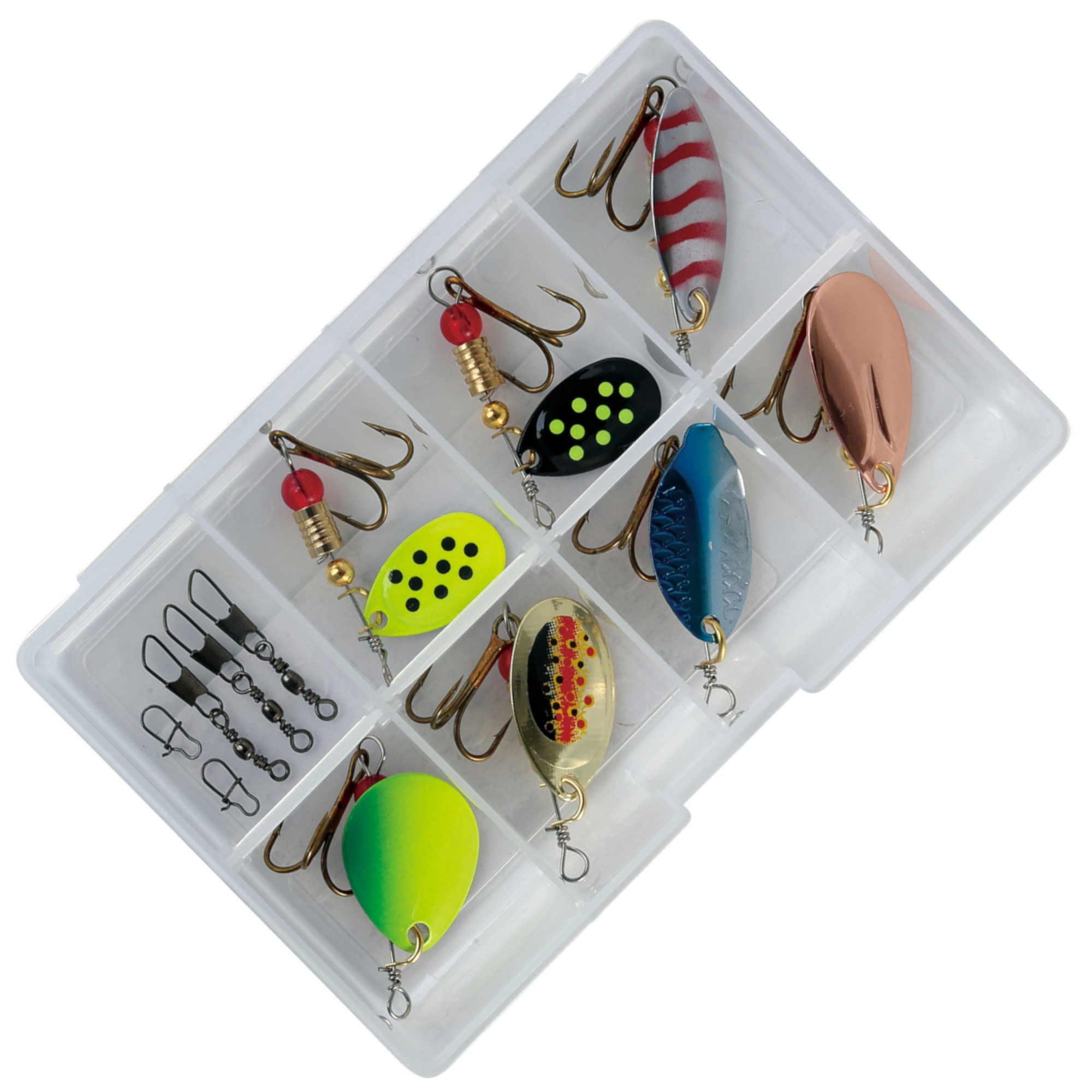 Paladin Kunstköder Spinner Box Catcher PRO 12-teilig