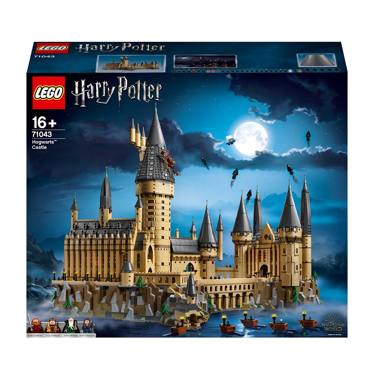 LEGO® Konstruktionsspielsteine LEGO® Harry Potter™ - (Set, 6020 St) Hogwarts™, Schloss