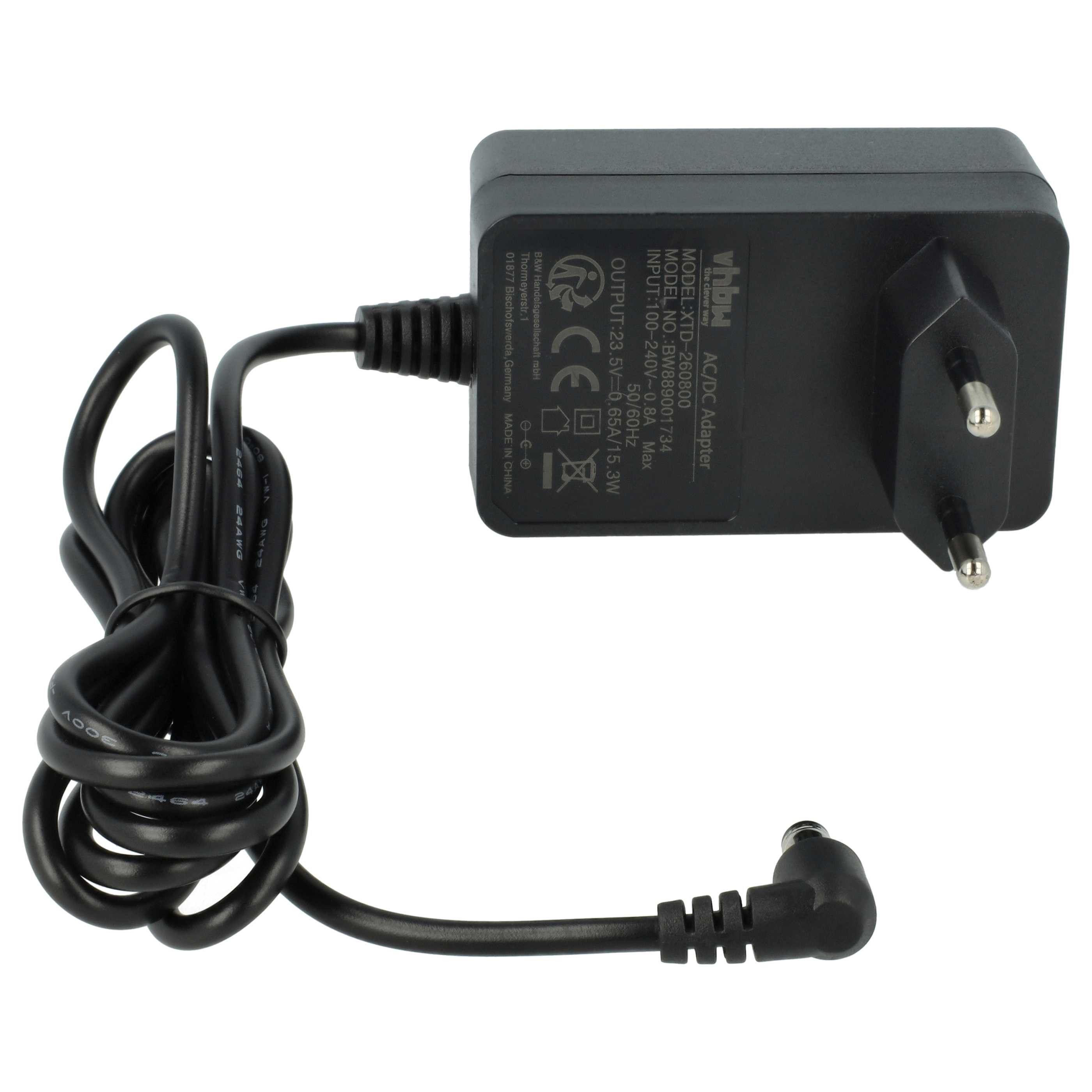 vhbw passend für Bosch Unlimited 6 BBS611BSC/01, BBS611BSC/03, BBS611BSC/02 Schnelllade-Gerät (1-tlg., Hochwertiges Ladekabel zum sicheren, komfortablen Auflade – Bild 3 von 5