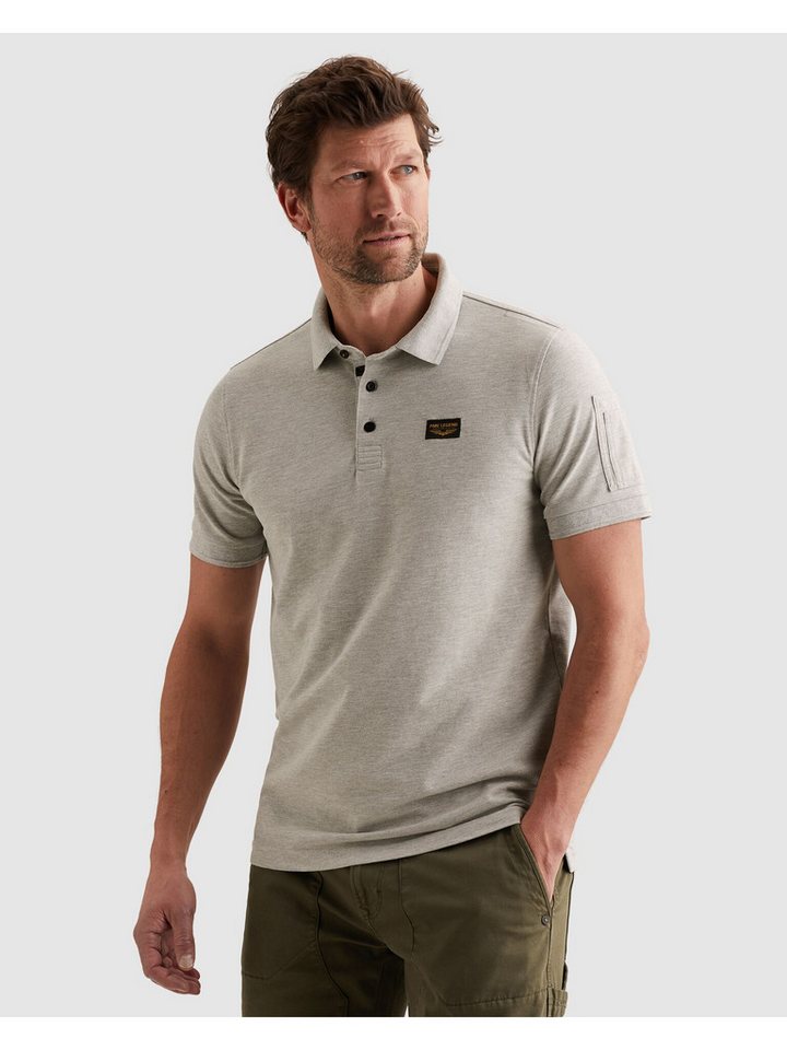 PME LEGEND Poloshirt mit Logostickerei