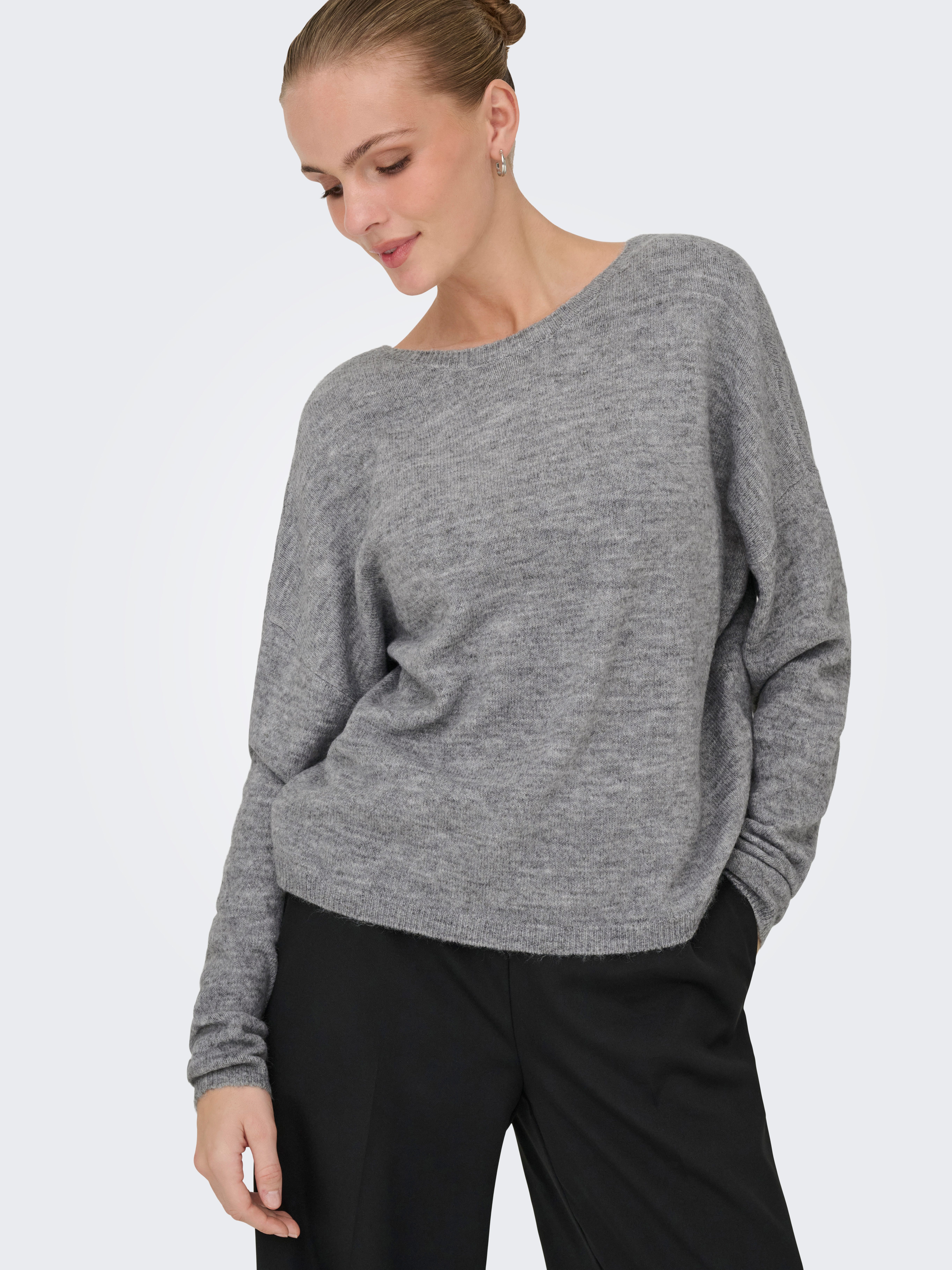 ONLY Rundhalspullover ONLMANIFESTA LS REVERSIBLE KNT günstig online kaufen