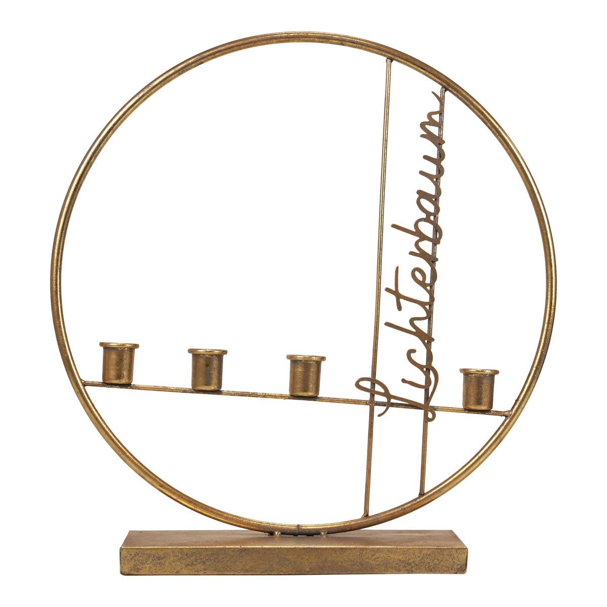 Viana Kerzenhalter Kerzenhalter Ring Metall Dekoration für Tisch und Fenste günstig online kaufen