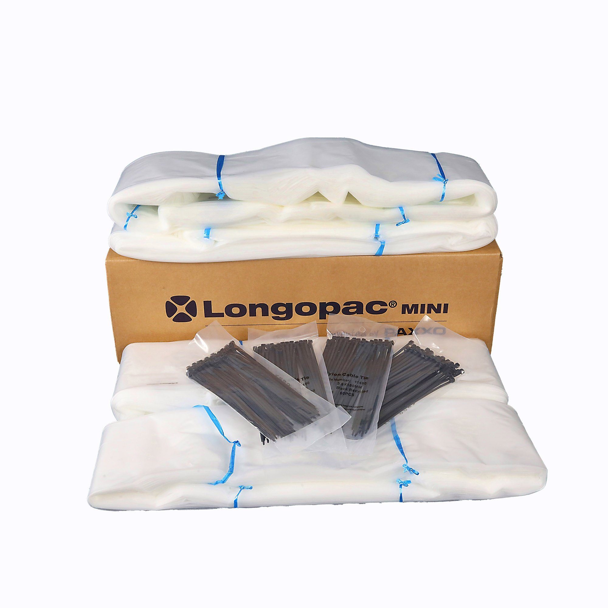 Scorprotect® Müllsackständer-Rolle Longopac® Mini Super Strong Paxxo 4 x 23 m endlos Staubsack