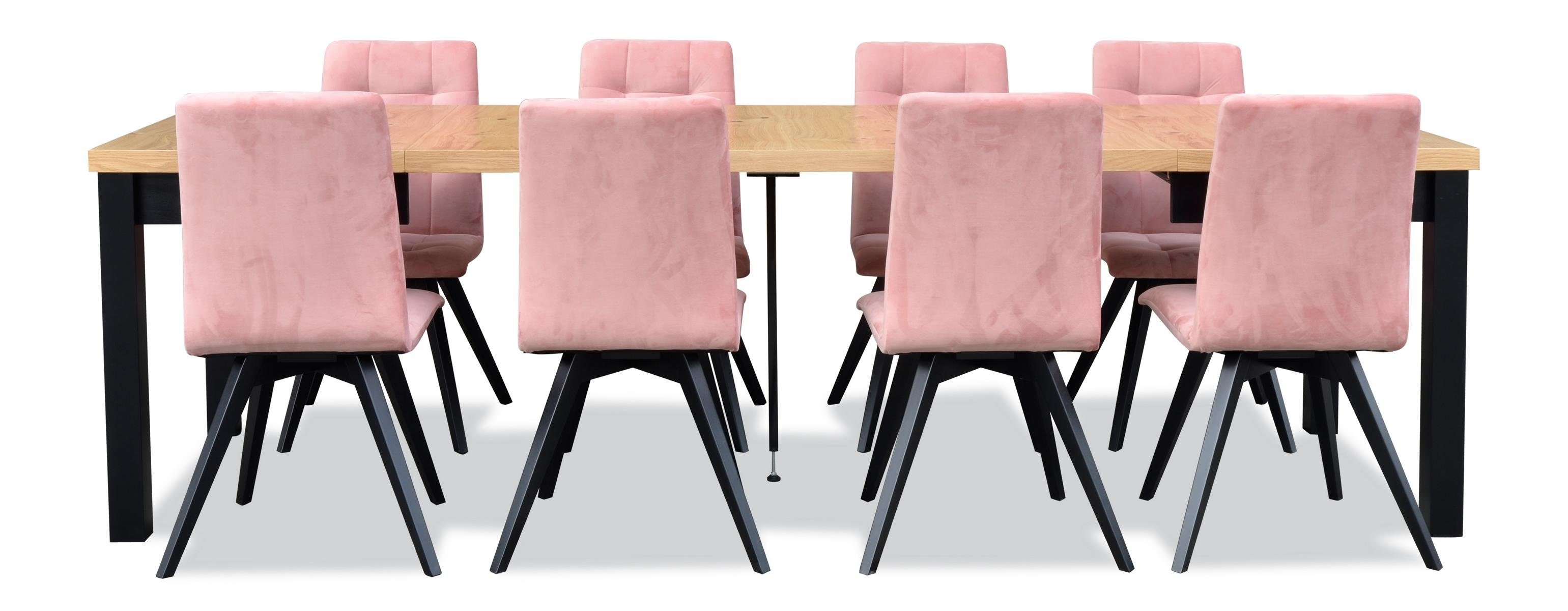 JVmoebel Essgruppe, Modern Esszimmer Möbel Esstisch + 6 Stühle Komplett  Garnitur 7tlg. Set Gruppe online kaufen | OTTO