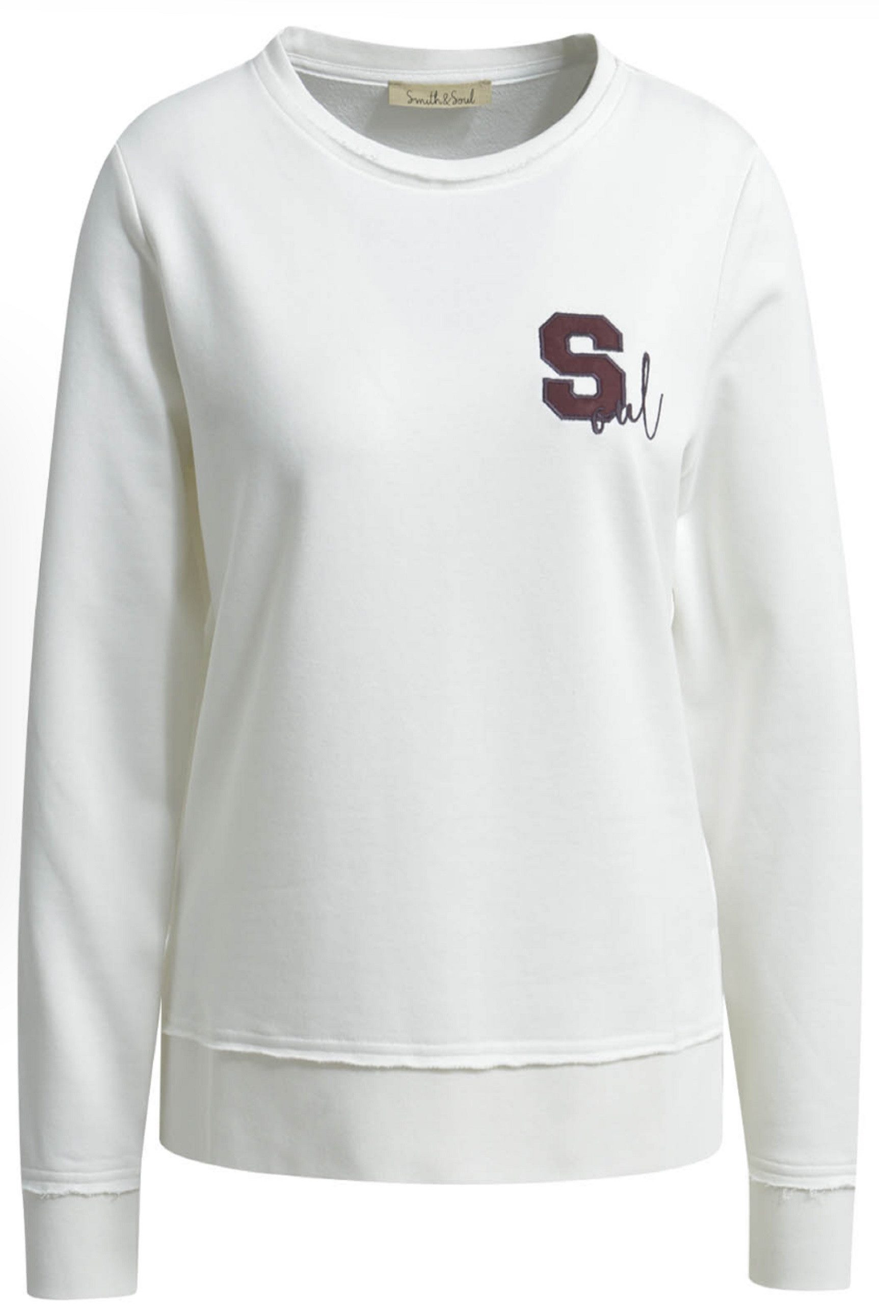 Smith & Soul Sweater mit Seitenschlitze günstig online kaufen