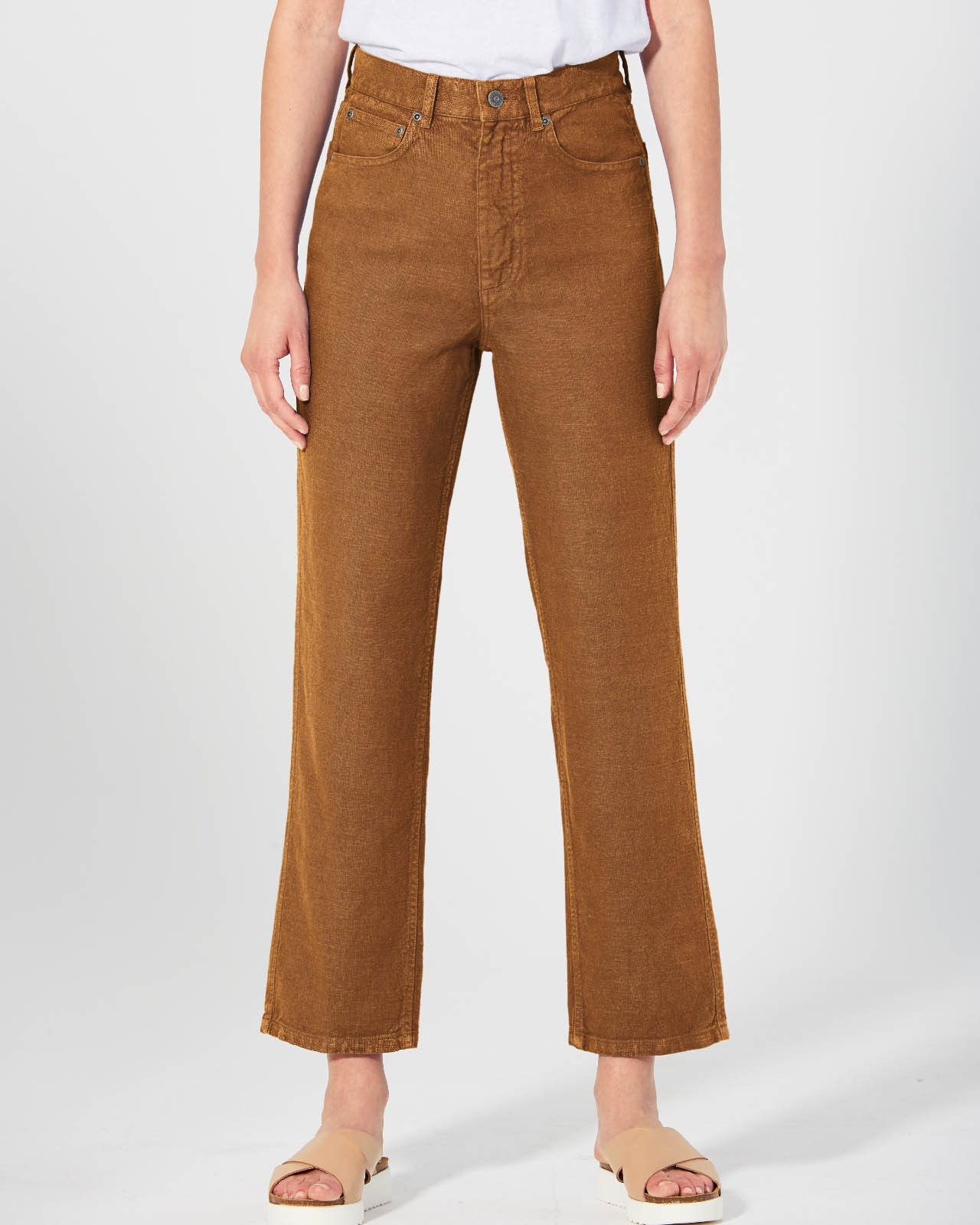 HempAge Bequeme Jeans Highrise Jeans Damen Hanf/Biobaumwolle
