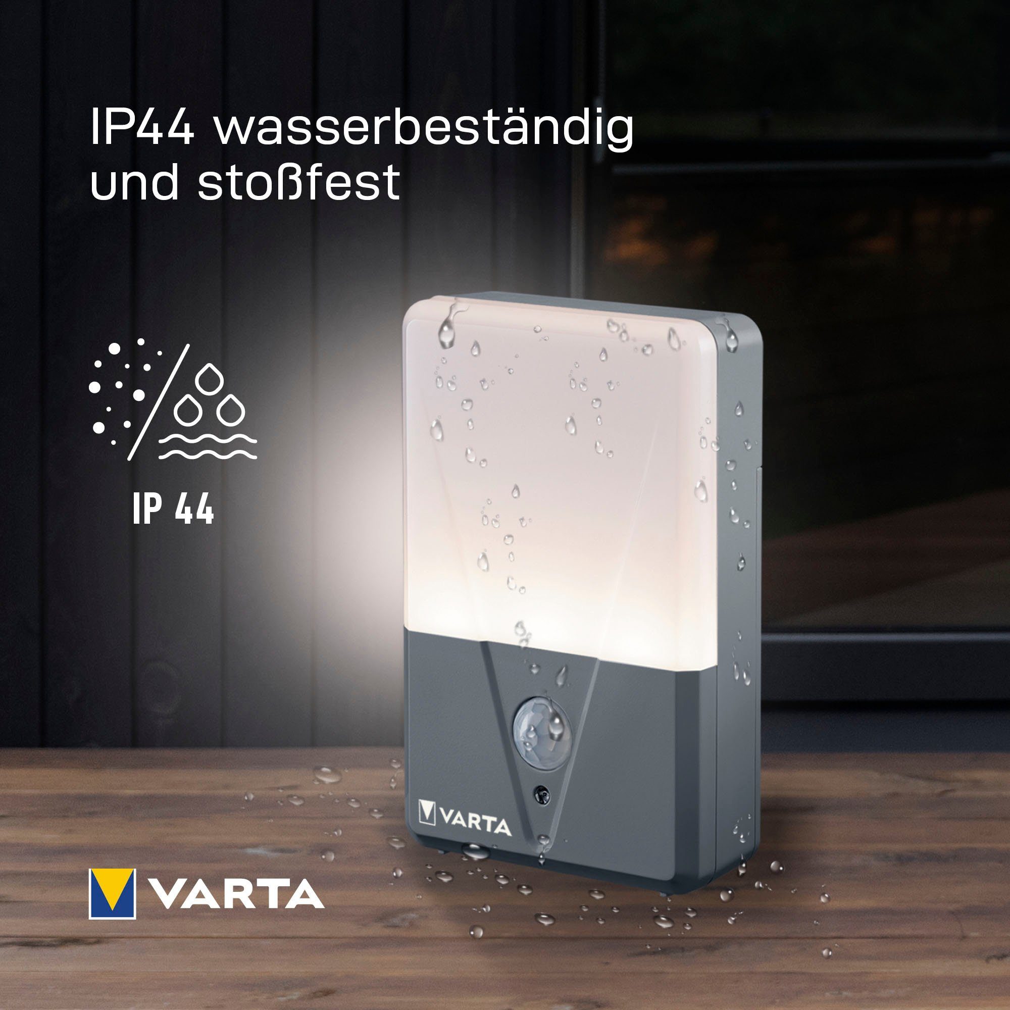 Motion Light Sensor Taschenlampe 2-St) VARTA (Packung, 2er-Pack Night