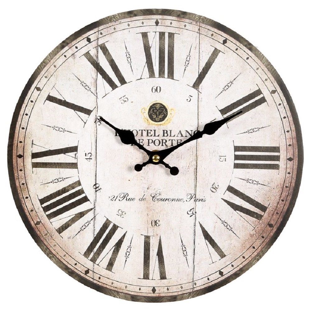 Linoows Uhr Wanduhr, Vintage Küchenuhr im günstig online kaufen