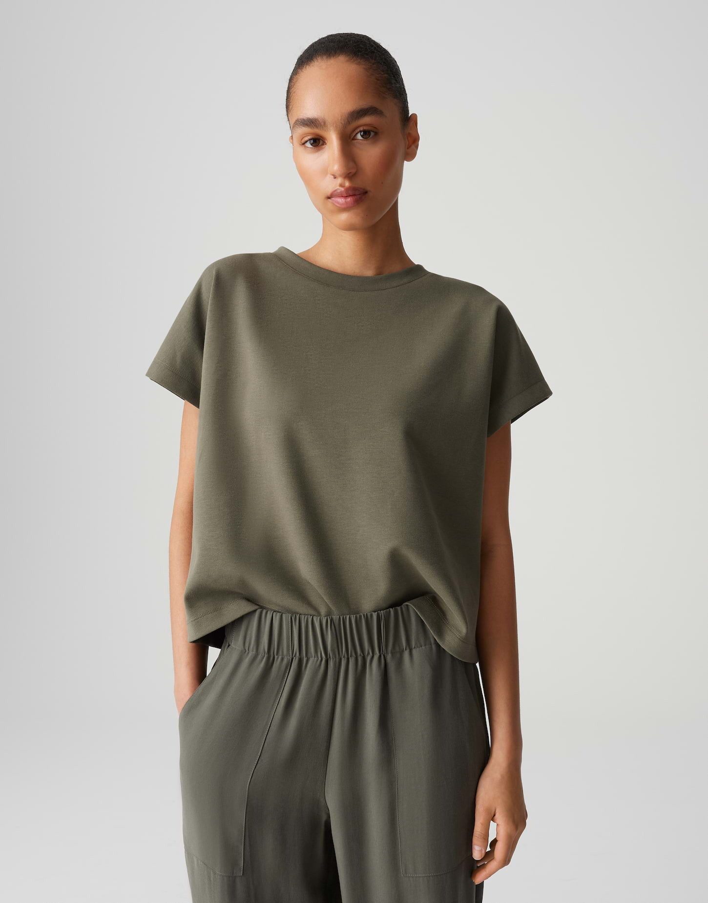 OPUS Damen Sweatshirt GOSANN – Oversize Fit Aus Baumwolle, Lässig & Vielseitig Kombinierbar