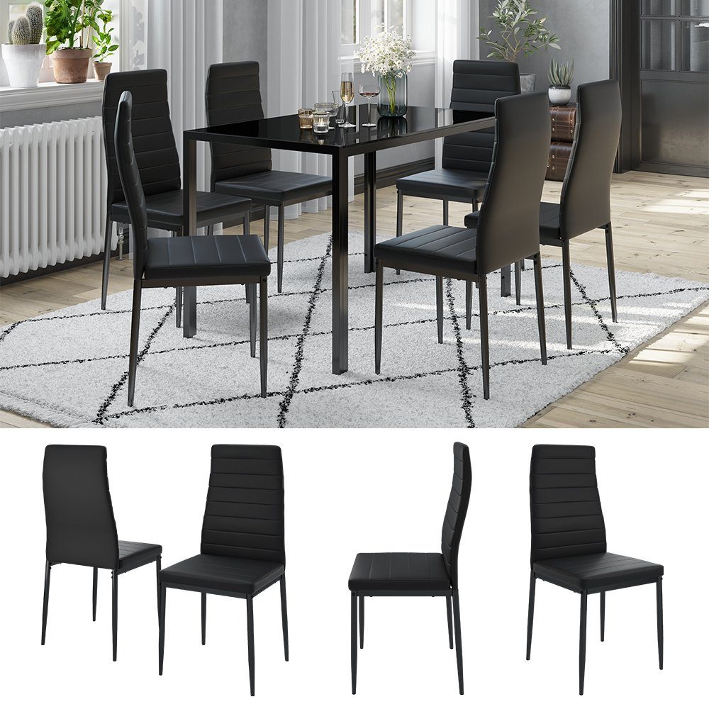 Vicco Esszimmerstuhl Grand, Schwarz, 42.5 x günstig online kaufen