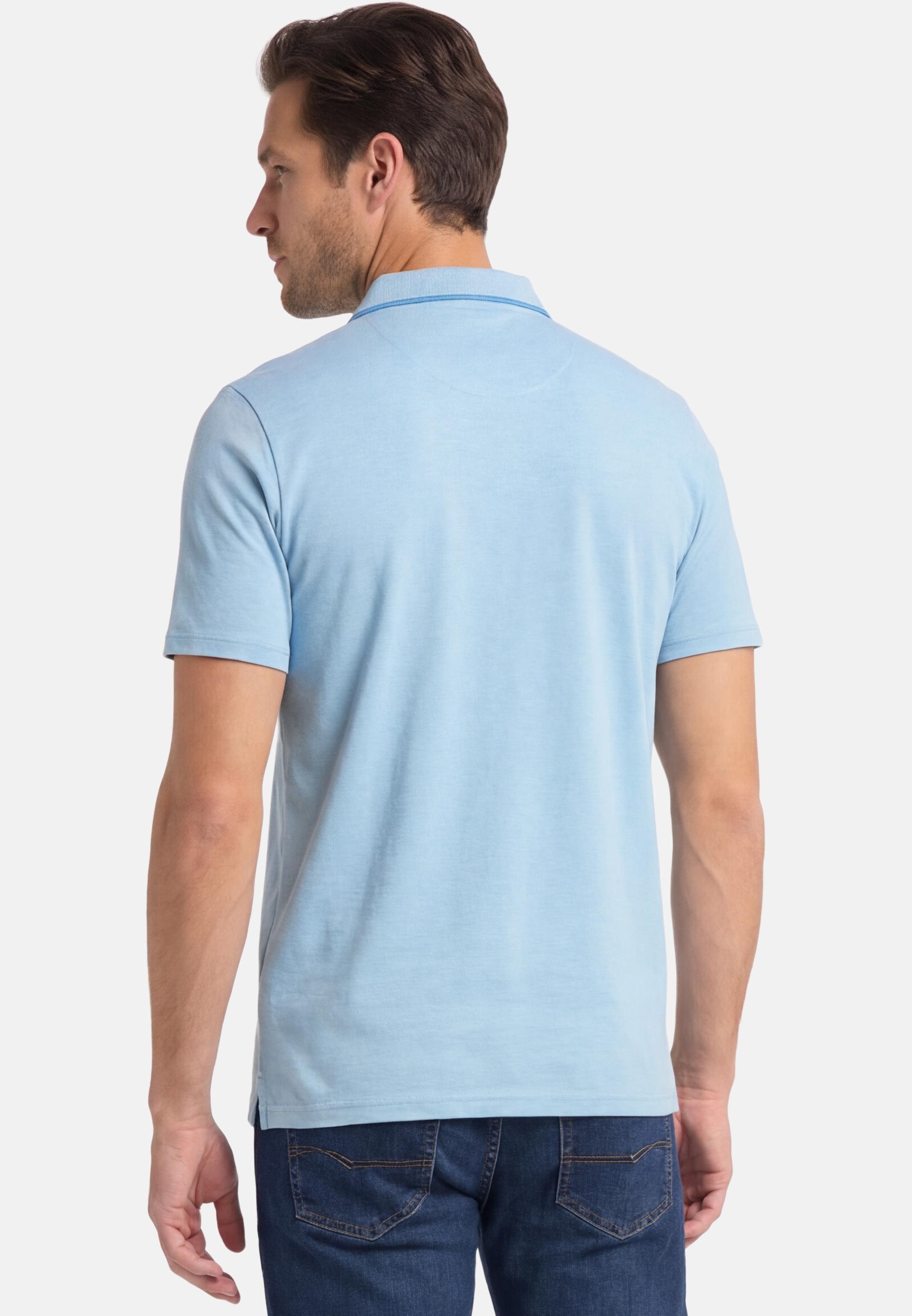 Redmond Poloshirt Basic (1-tlg) Poloshirt - Baumwolle - Atmungsaktiv