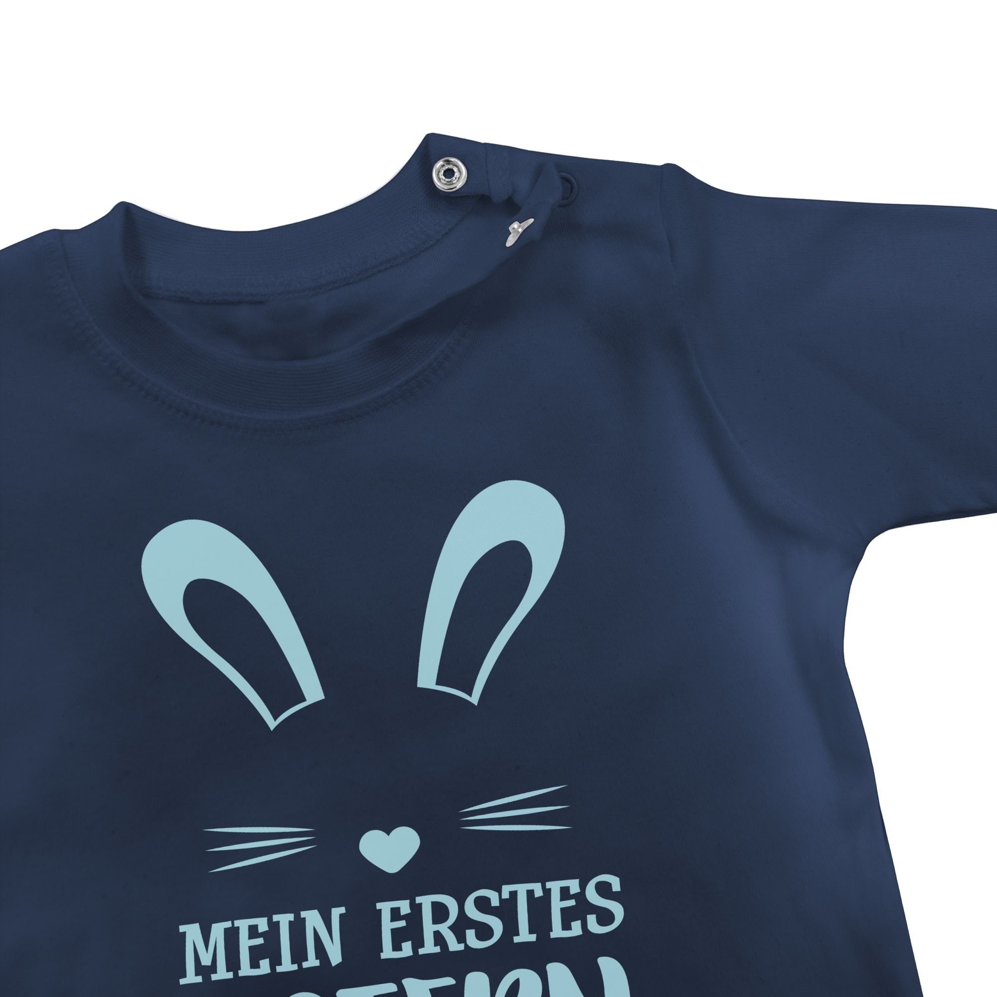 Ostergeschenke Hase - Shirtracer T-Shirt Blau 1 Navy Mein erstes Ostern