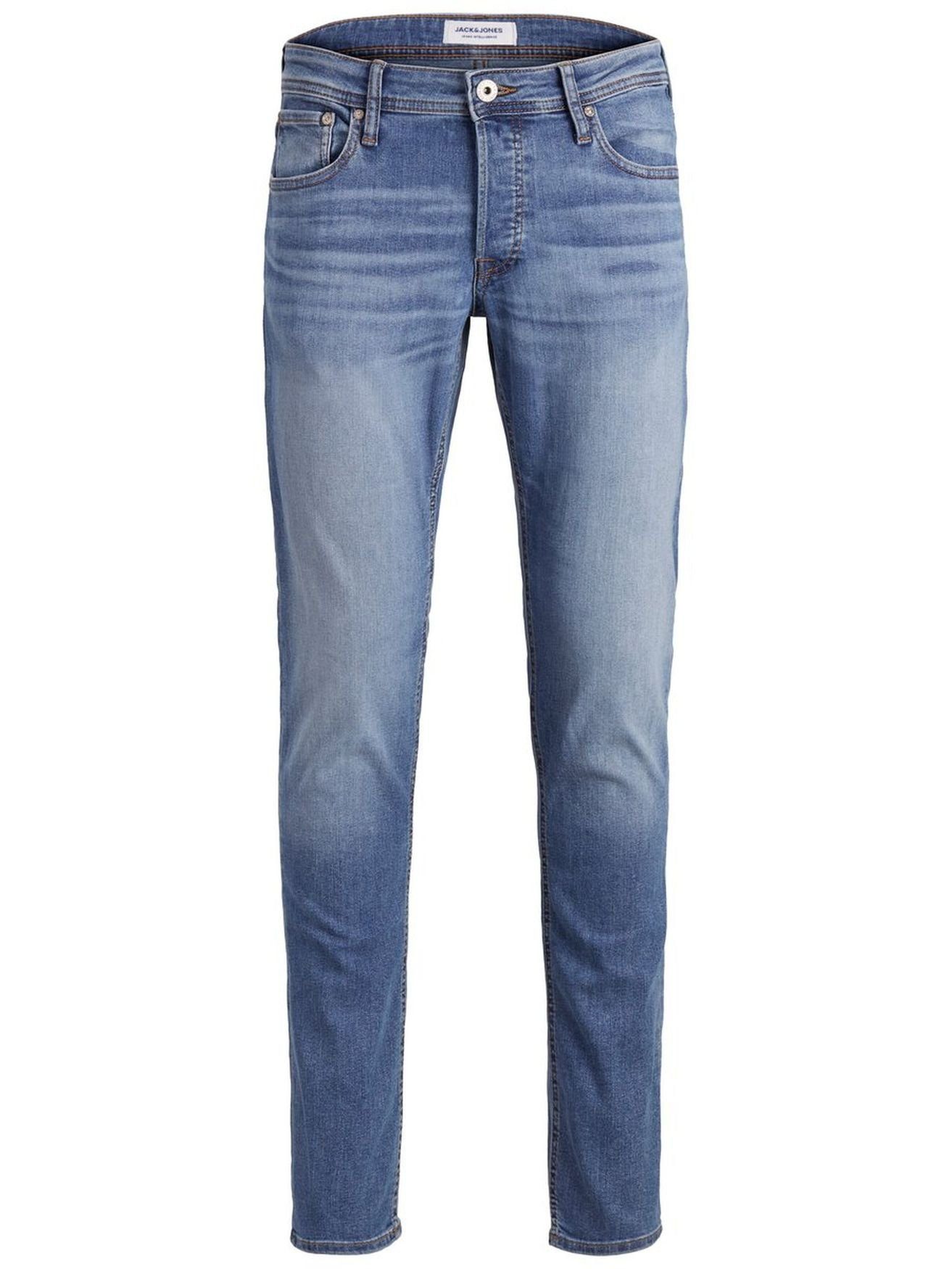 Skinny Jack Slim-fit-Jeans Jeans Jones in JJI GLENN GLENN AM Blau 3465 (1-tlg) Tapered ORIGINAL &
