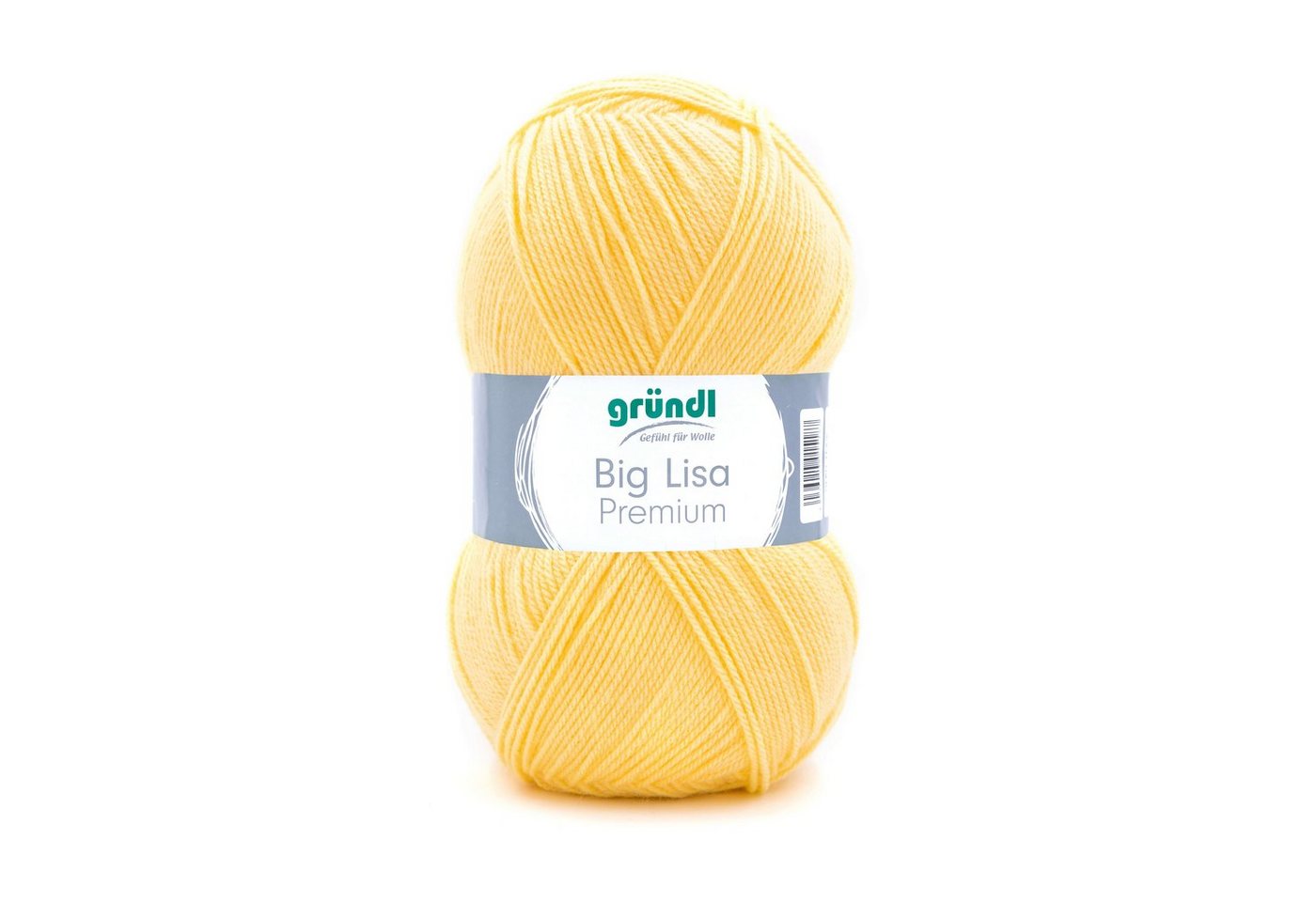 Gründl Big Lisa Premium Häkelwolle, Strickgarn, 250g Häkelwolle, 665,00 m (Wolle zum Stricken und Häkeln, Strickgarn, Handstrickgarn, Strickwolle), Großknäuel