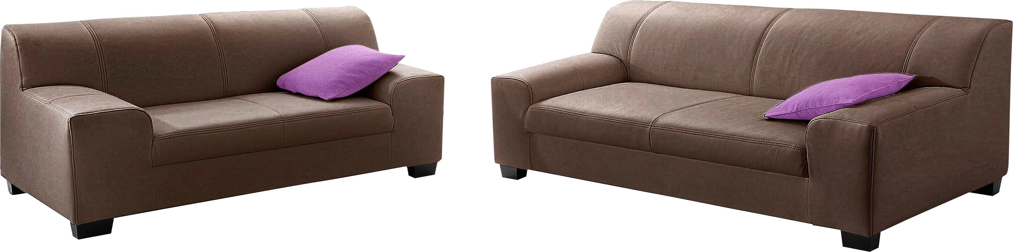 DOMO collection Polstergarnitur Amando, (Spar-Set), bestehend günstig online kaufen